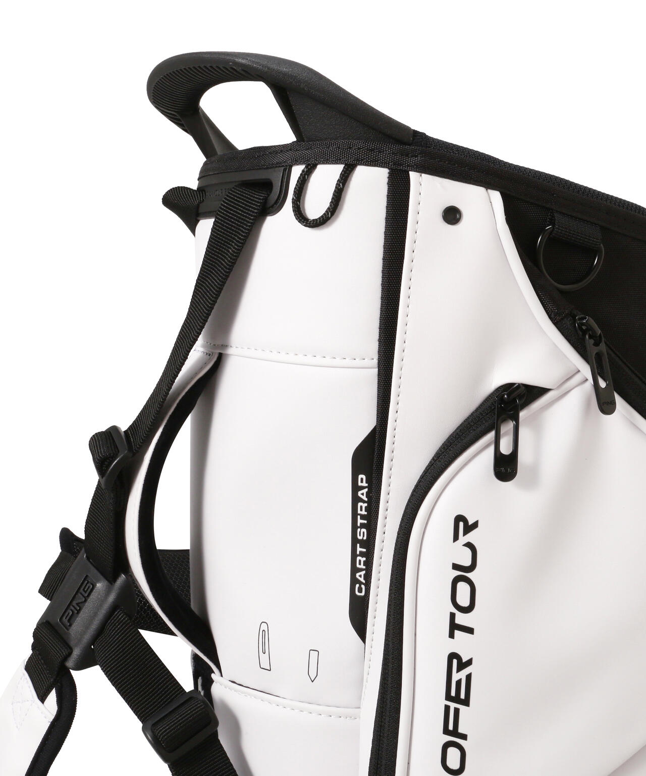 PING】244 HOOFER TOUR スタンド式キャディバッグ (46インチ対応