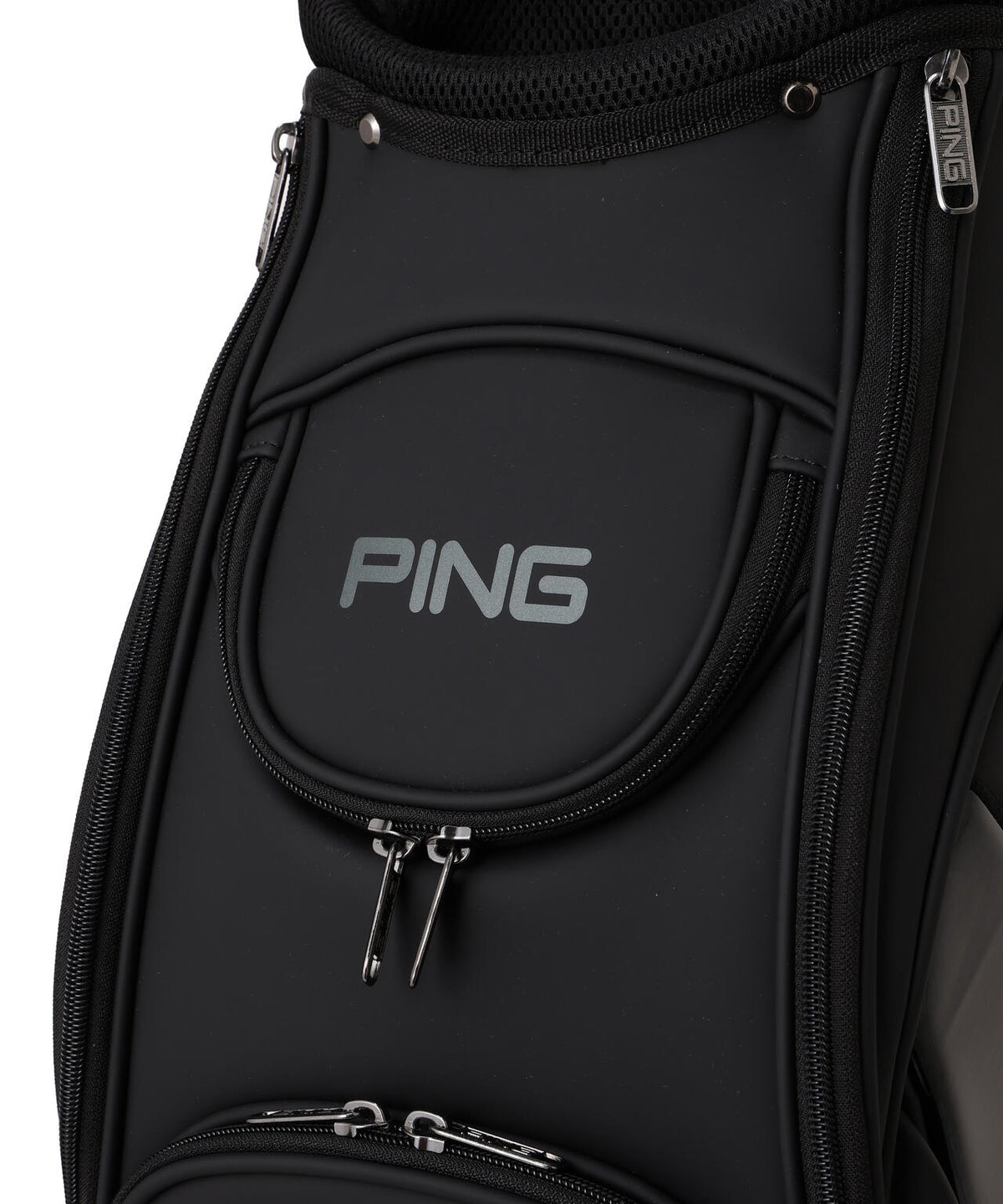[PING] CB-U2605 BLACK ブラックキャディバッグ ＜47インチ対応＞ (UNISEX)