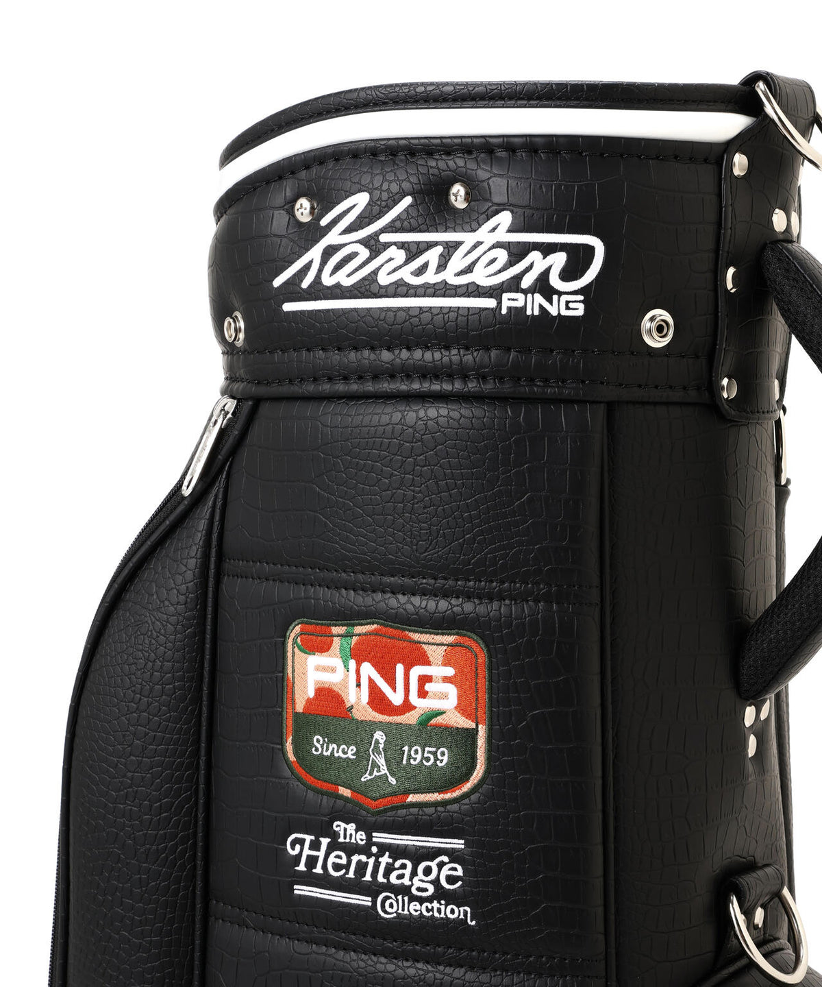 [PING] CB-N2606 HERITAGEヘリテージキャディバッグ ＜46インチ対応＞ (UNISEX)