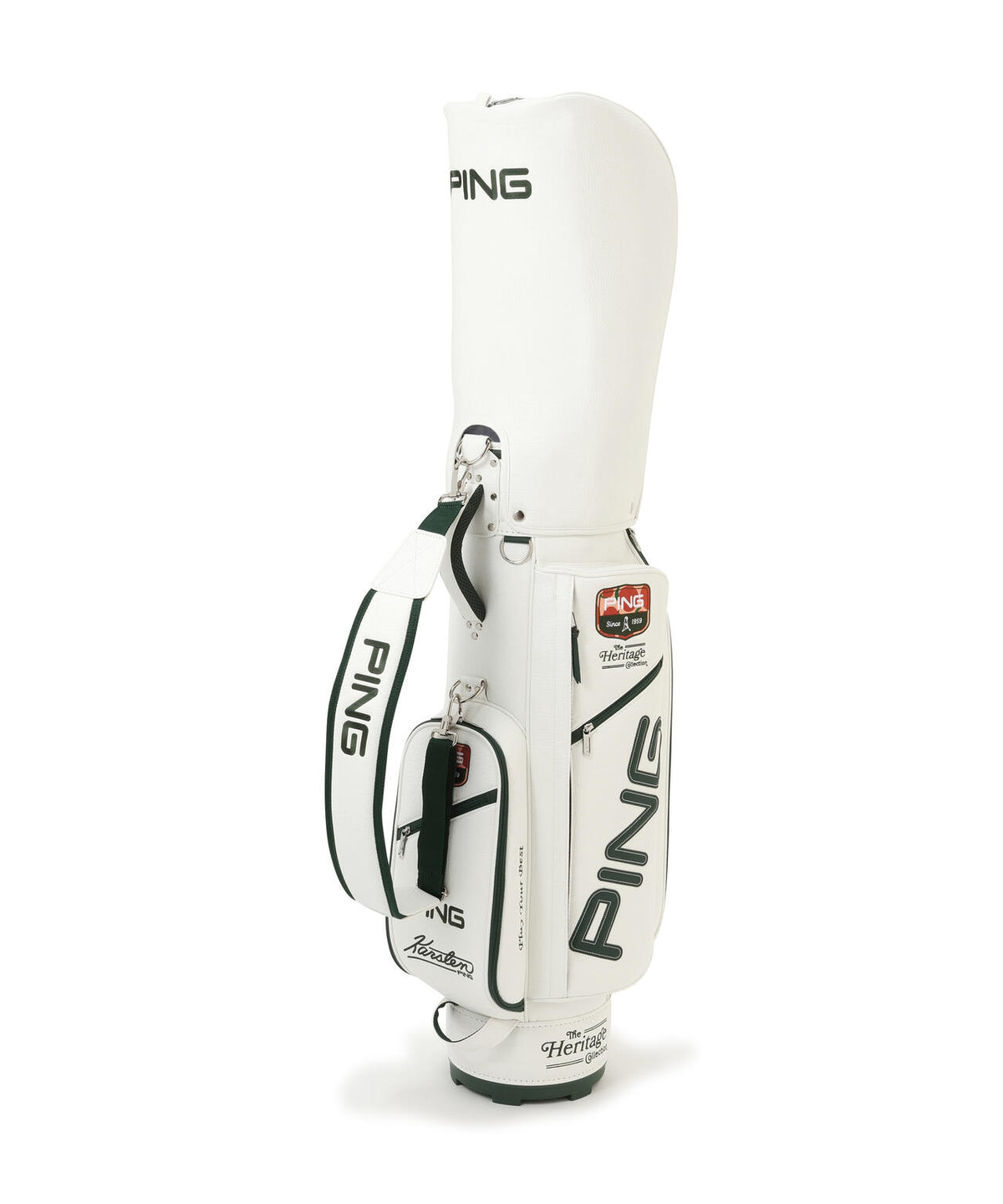 [PING] CB-N2606 HERITAGEヘリテージキャディバッグ ＜46インチ対応＞ (UNISEX)