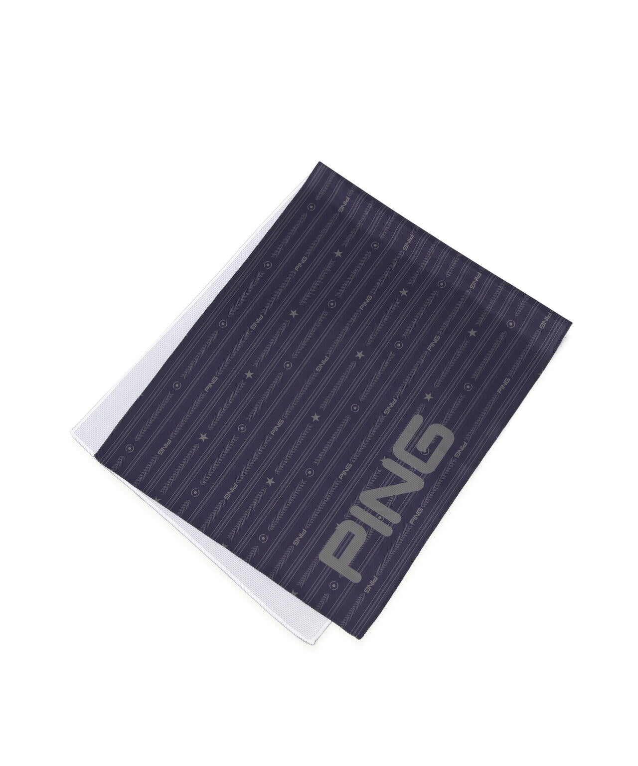 【PING】AC-F2601 STRIPE COOL TOWEL クールタオル (UNISEX)