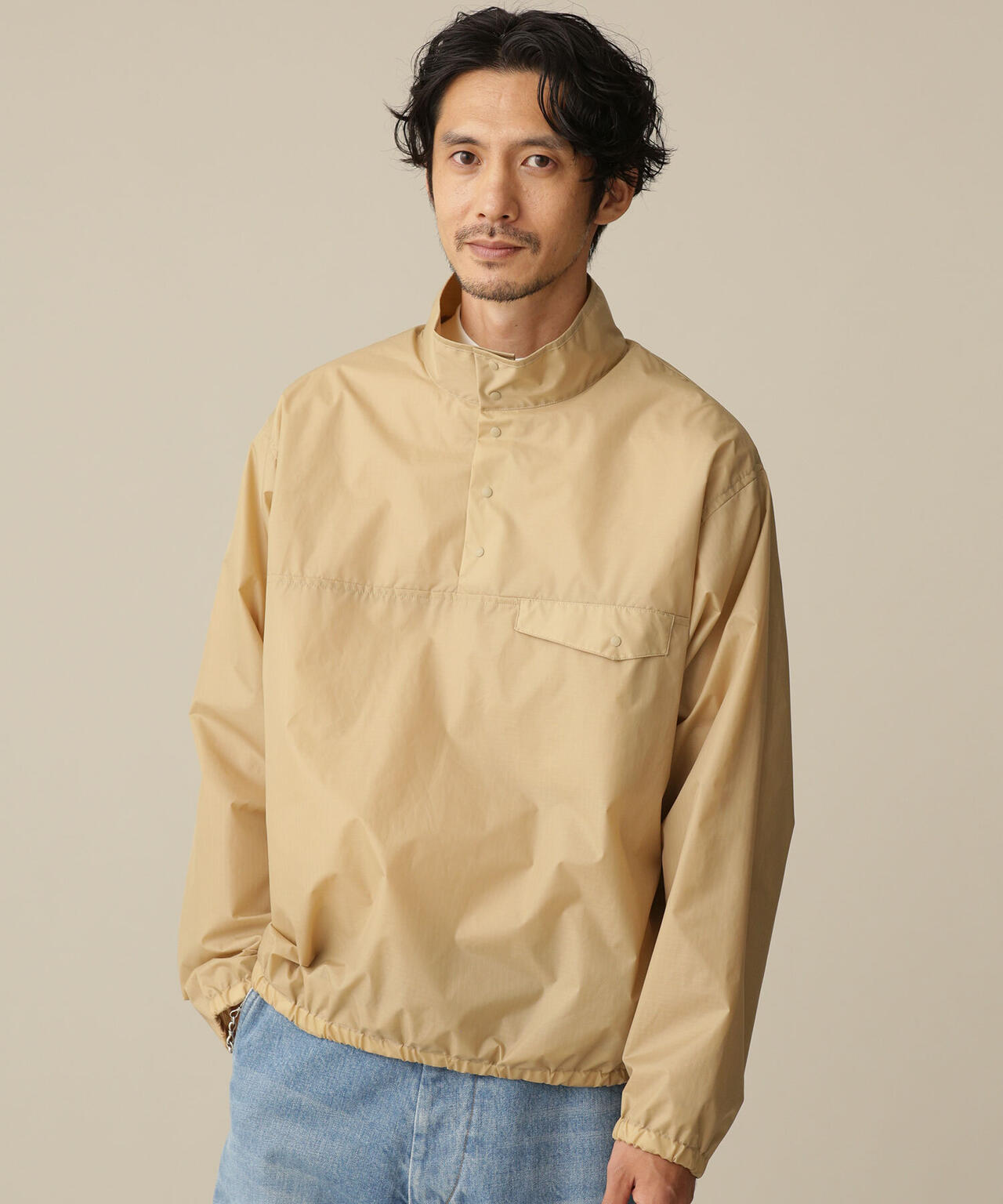 LB.03/テントクロススナップTブルゾン | NANO universe（ナノ