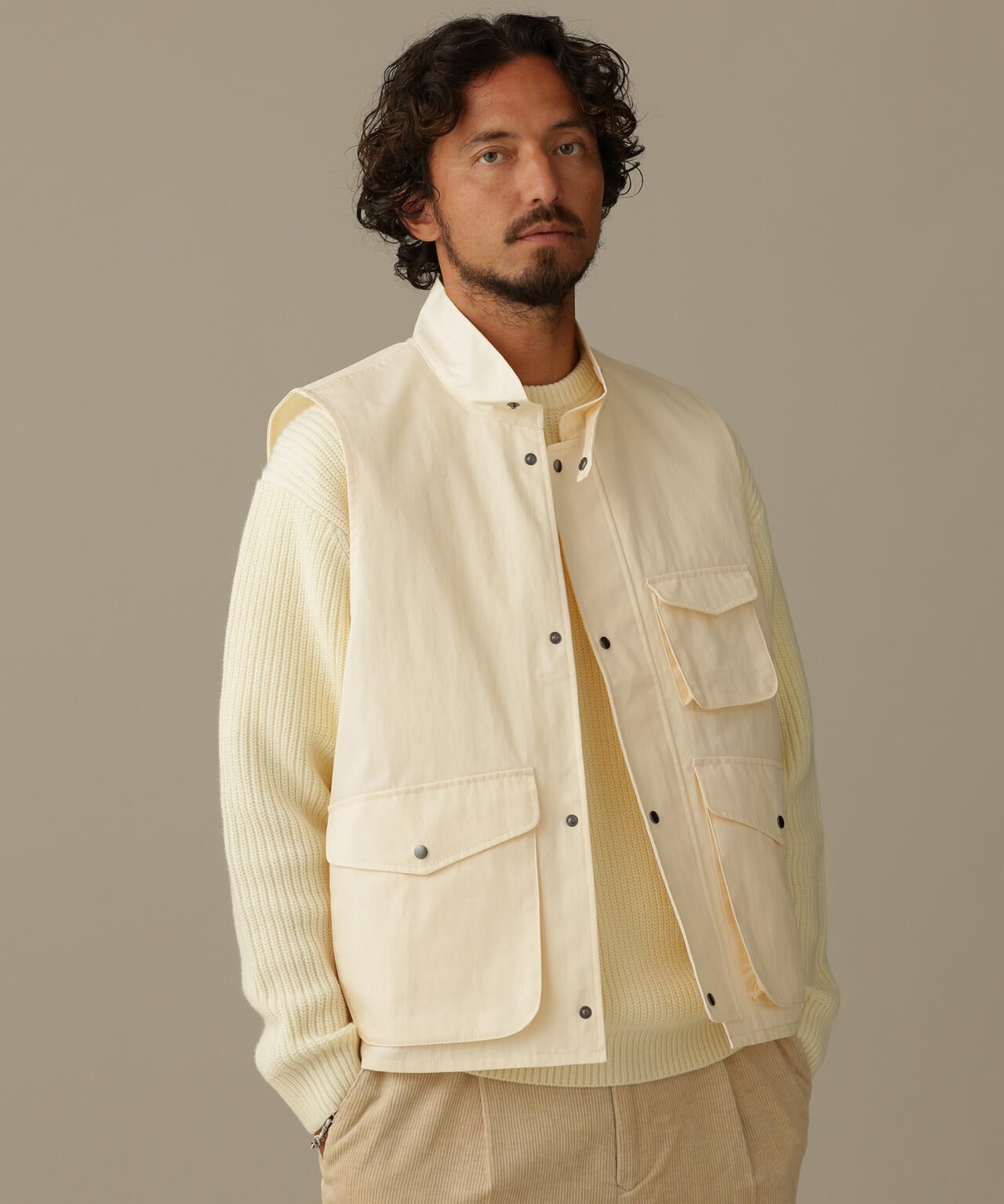 LB.03/C/Nオックスハンティングベスト | NANO universe（ナノ