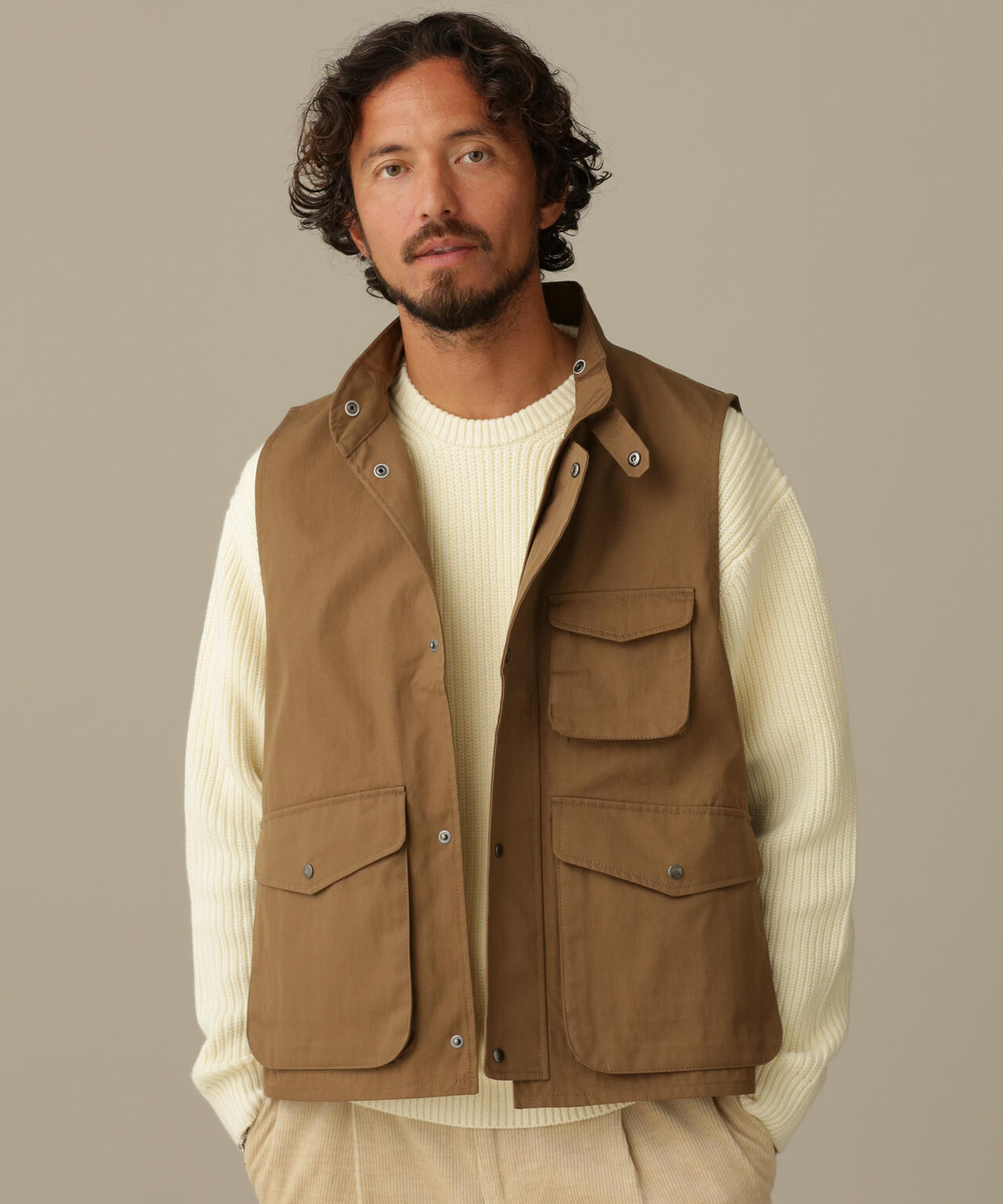 LB.03/C/Nオックスハンティングベスト | NANO universe（ナノ