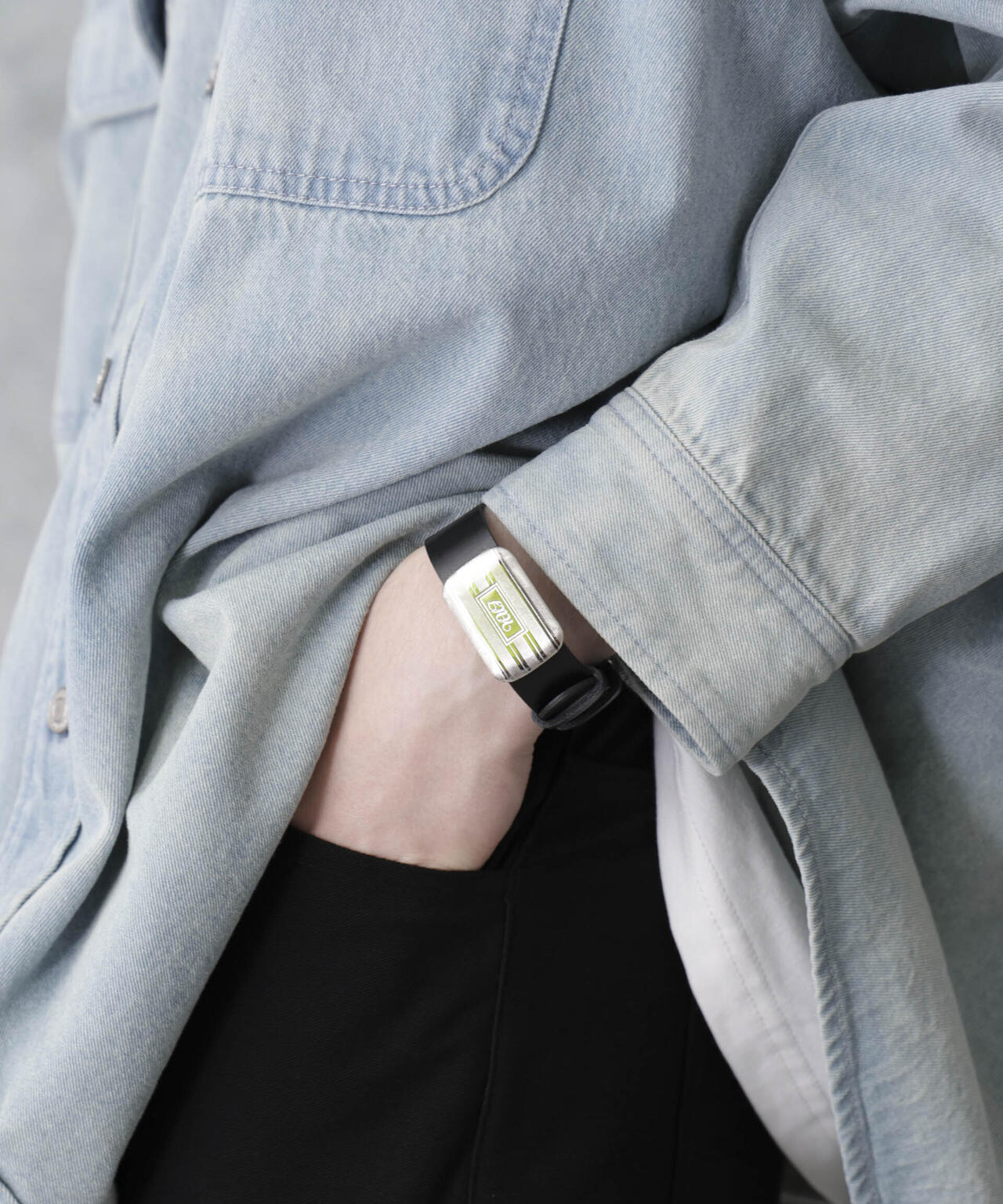 LB.03/[NU jewelry]エンジンターンストライプブレスレット