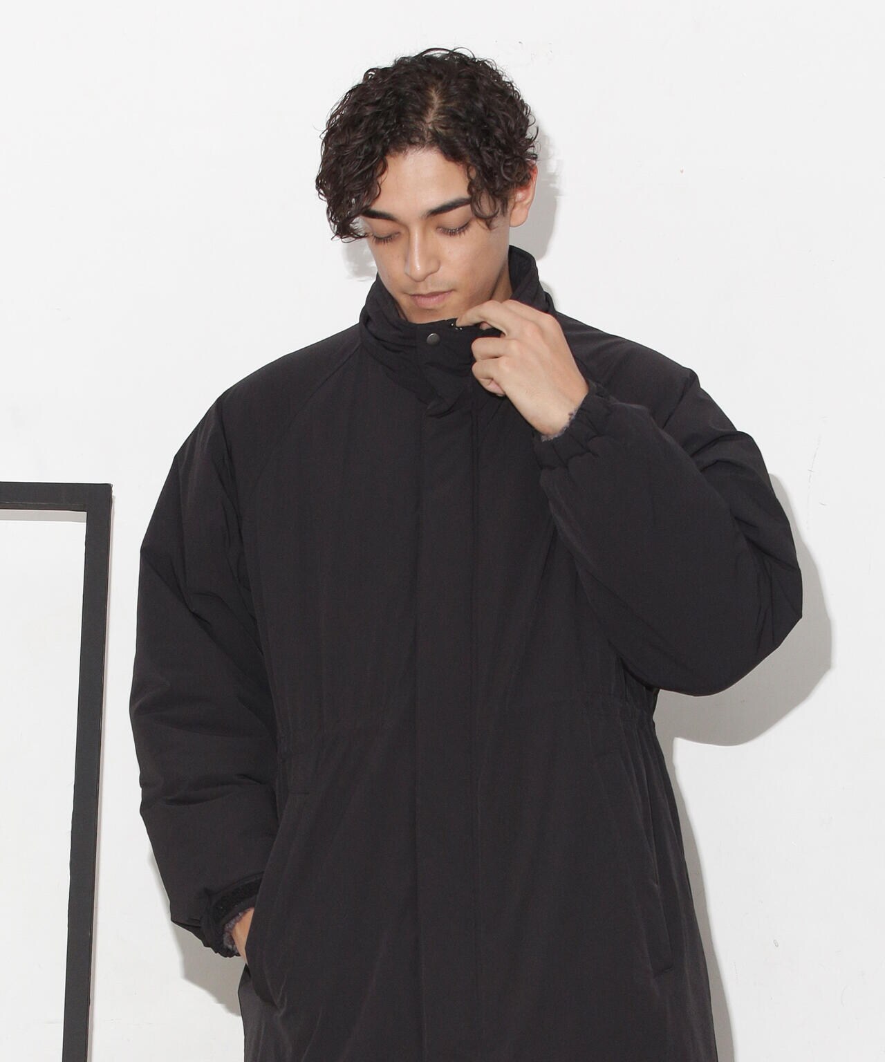 CLIMASHIELD｣別注フーデッドロングコート | NANO universe（ナノ