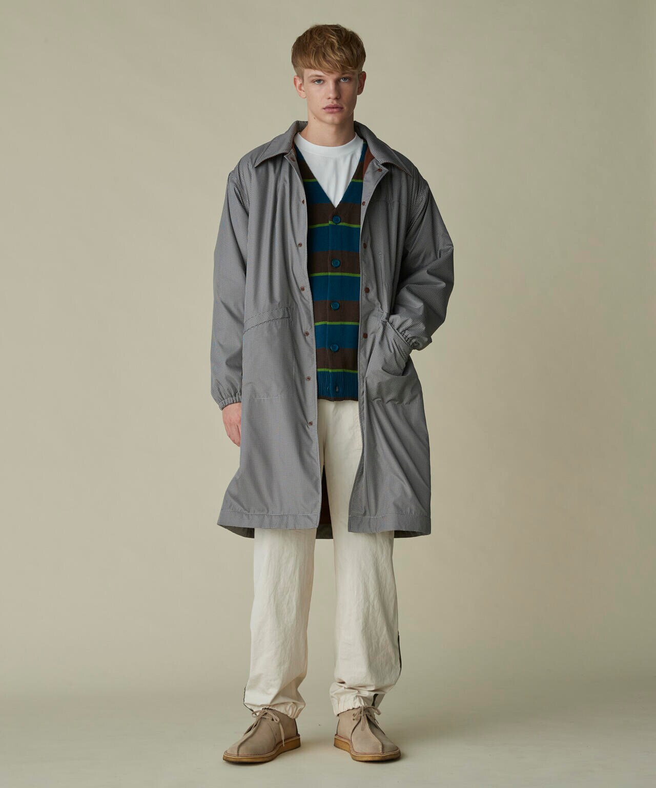 GriffinHartland｣別注ロングコーチジャケット | NANO universe