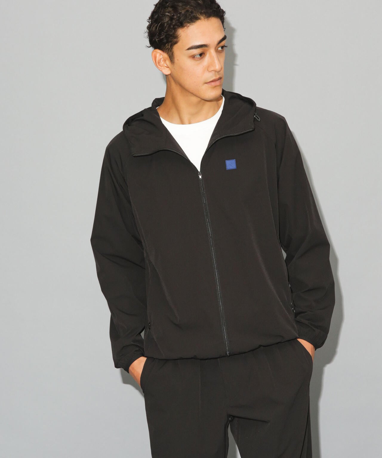 NVyby 5525」NUナイロンフードZIPブルゾン | NANO universe（ナノ