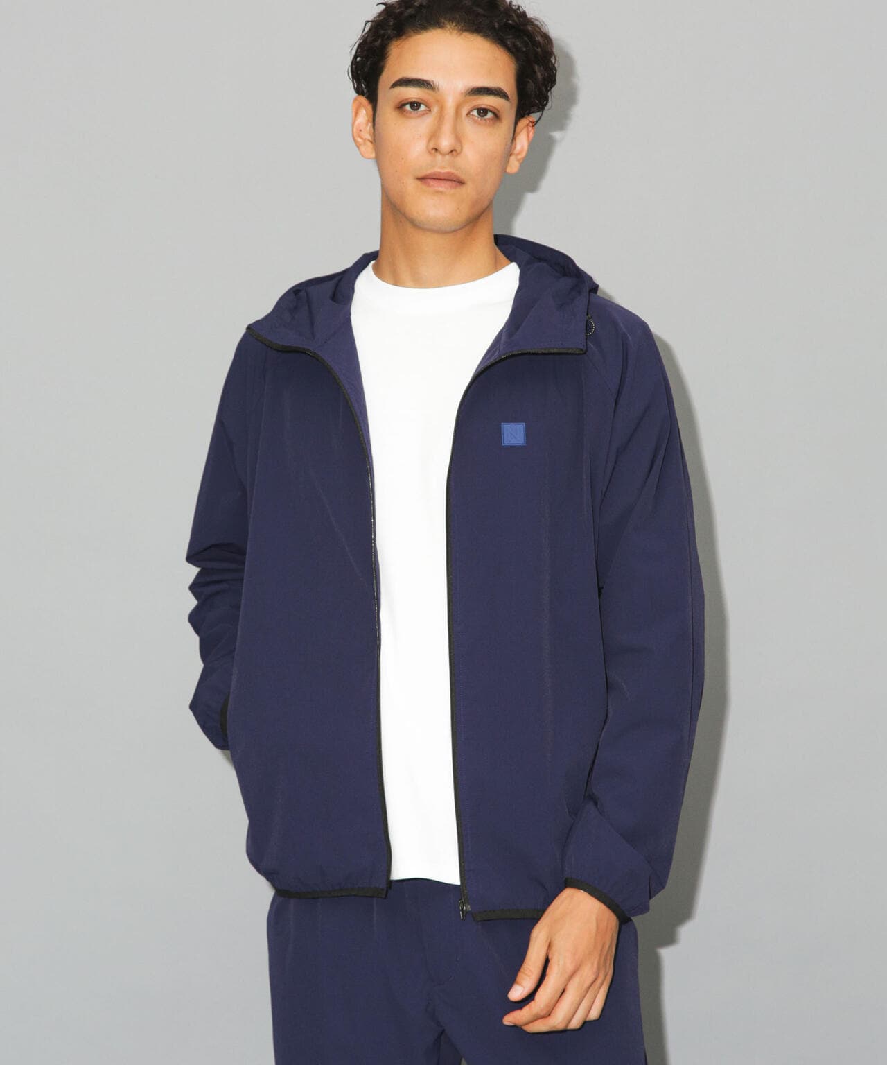 DAY ファッション 美品 ナノユニバースゴルフ ナイロン