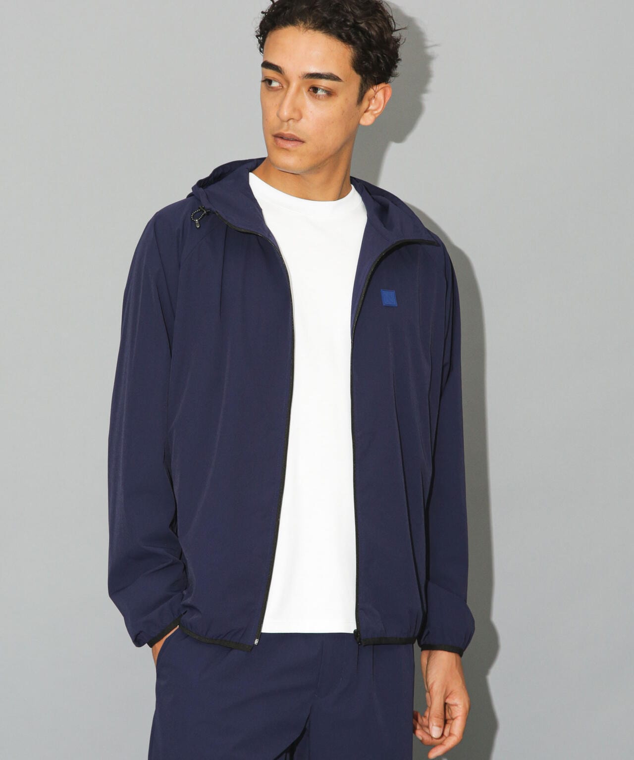 NVyby 5525」NUナイロンフードZIPブルゾン | NANO universe（ナノ