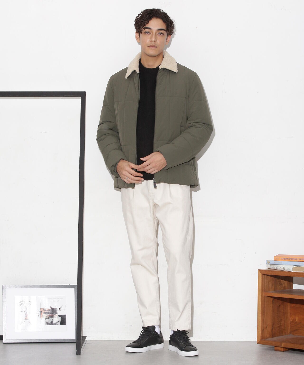 CLIMASHIELD｣別注キルトボアスタンドブルゾン(セットアップ可) | NANO