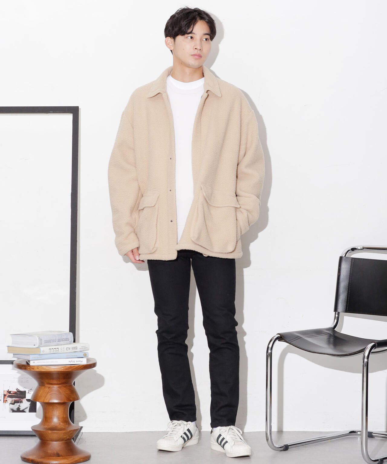 ボアフリースビッグポケットブルゾン | NANO universe（ナノ