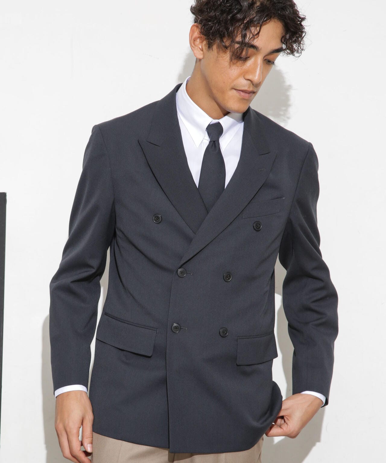 ESSENTIAL LINE」TWソリッドダブルジャケット | NANO universe（ナノ