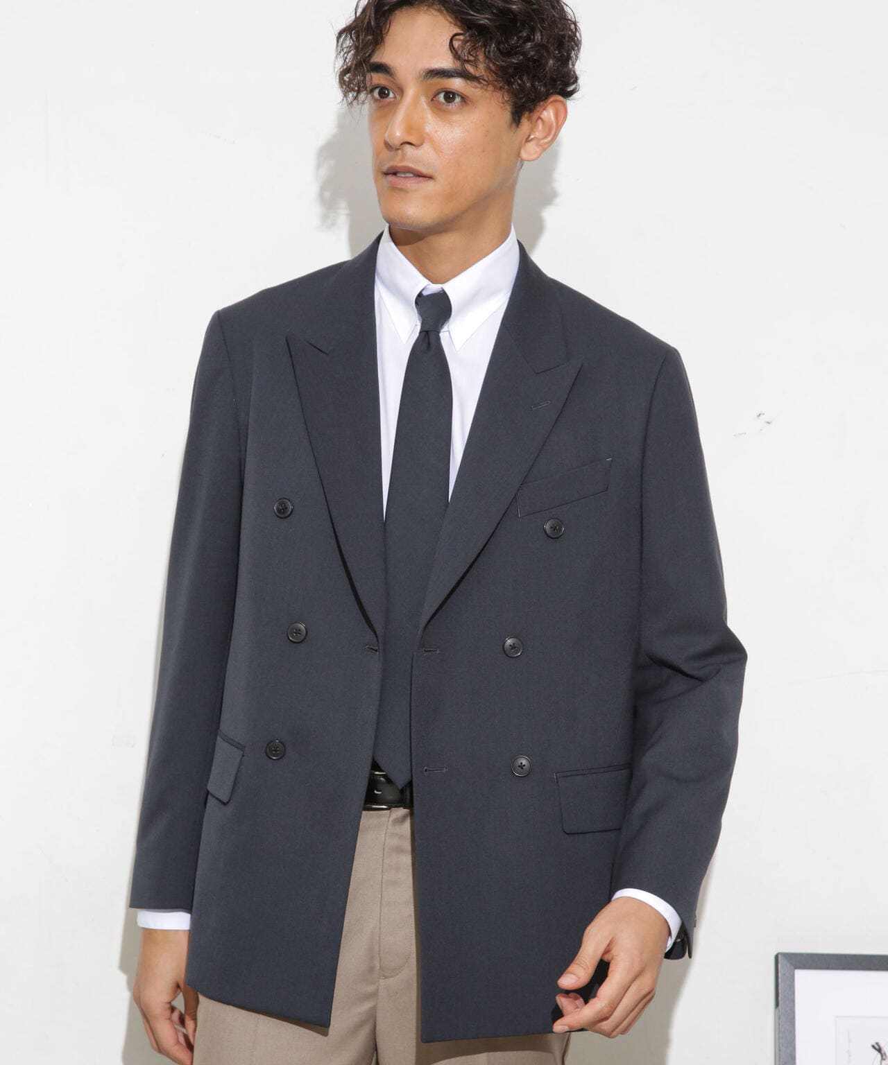 多機能素材ダブルジャケット　ナノユニバース 多機能素材ダブルジャケット(セットアップ可) | NANO universe