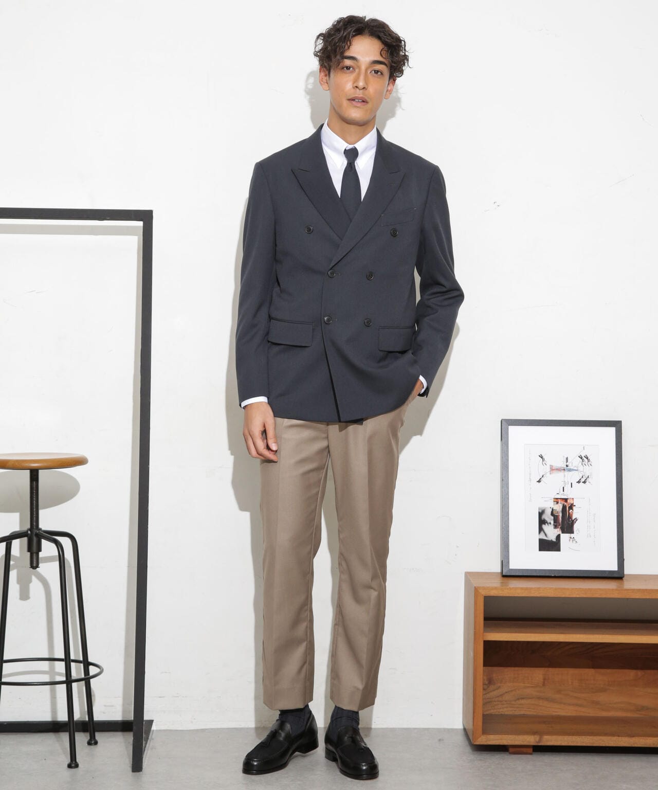 【nofivezero様】専用 ESSENTIAL LINE」TWソリッドダブルジャケット | NANO universe