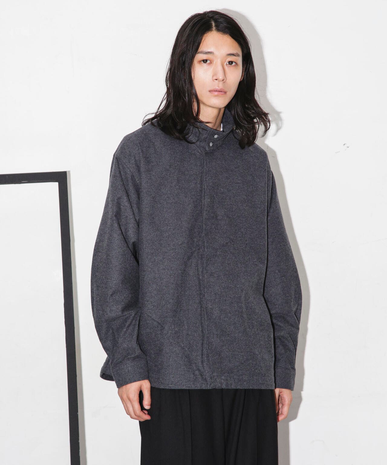 マークアンドロナ スタンドカラーシャツ 40%OFF】MARK&LONA マークアンドロナ ポロシャツ ネイビー Unite