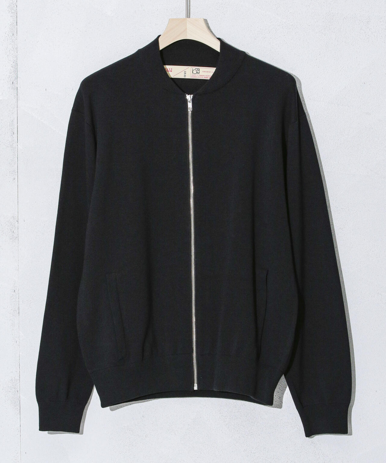 ミラノリブニットZIPブルゾン | NANO universe（ナノ