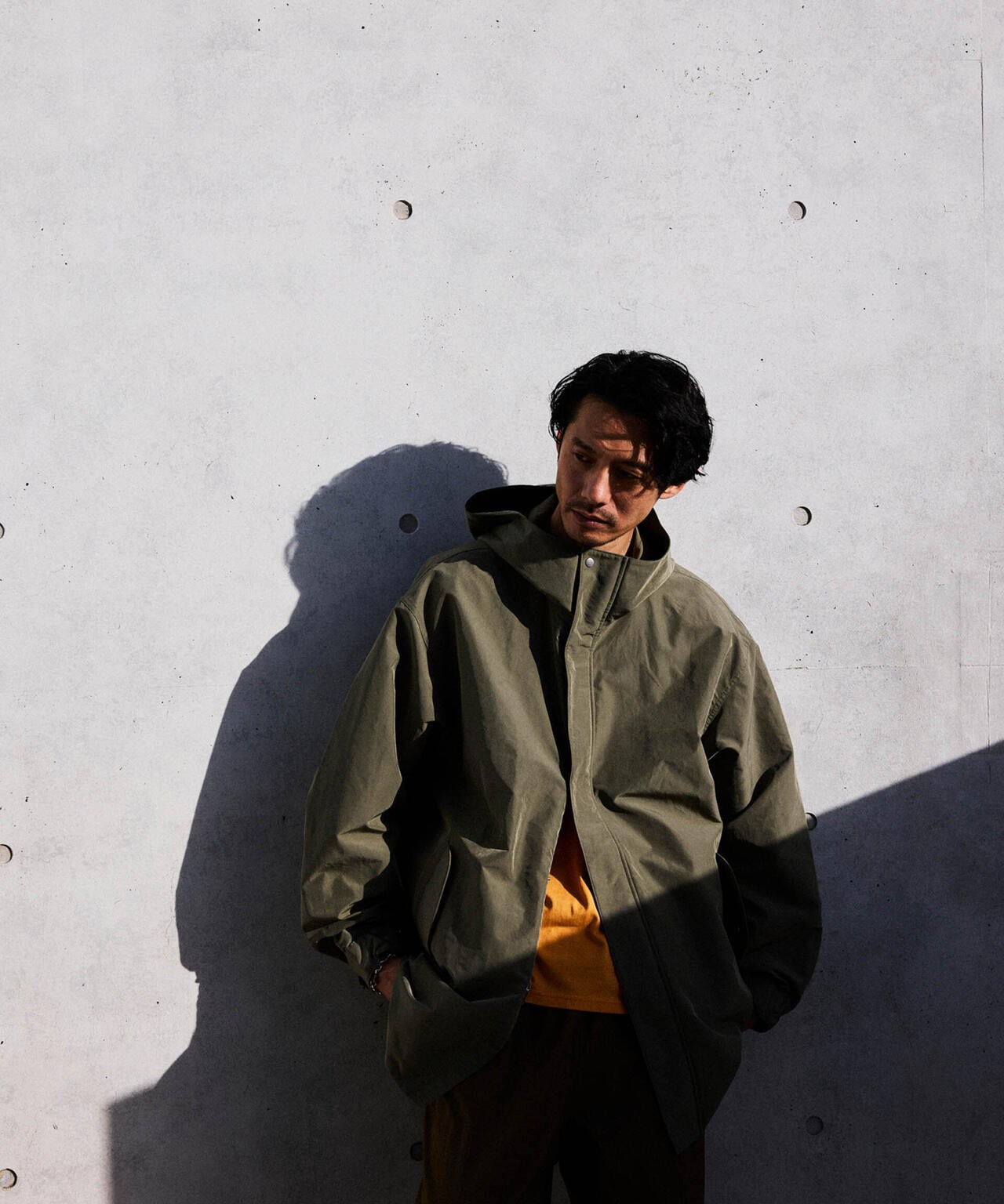 スプリットヤーンタフタショートモッズコート | NANO universe（ナノ