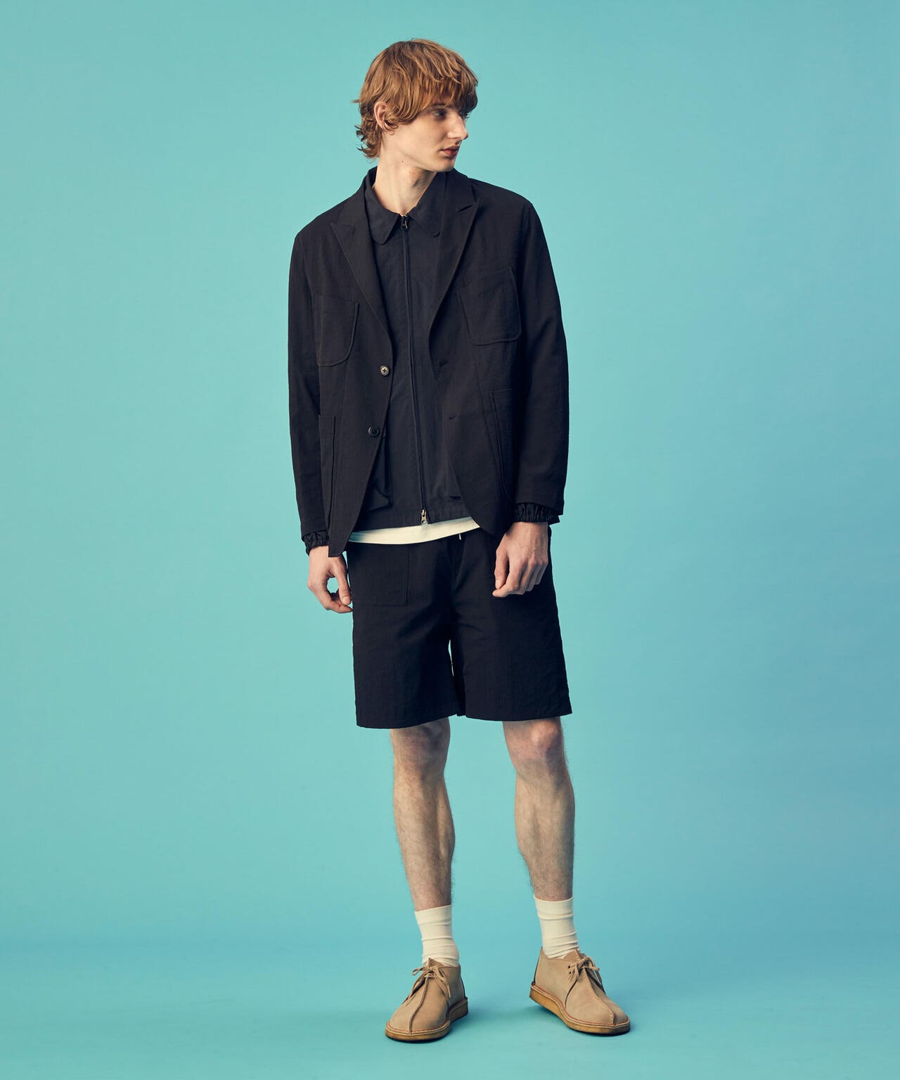 GriffinHartland」別注合繊切替ZIPブルゾン | NANO universe（ナノ