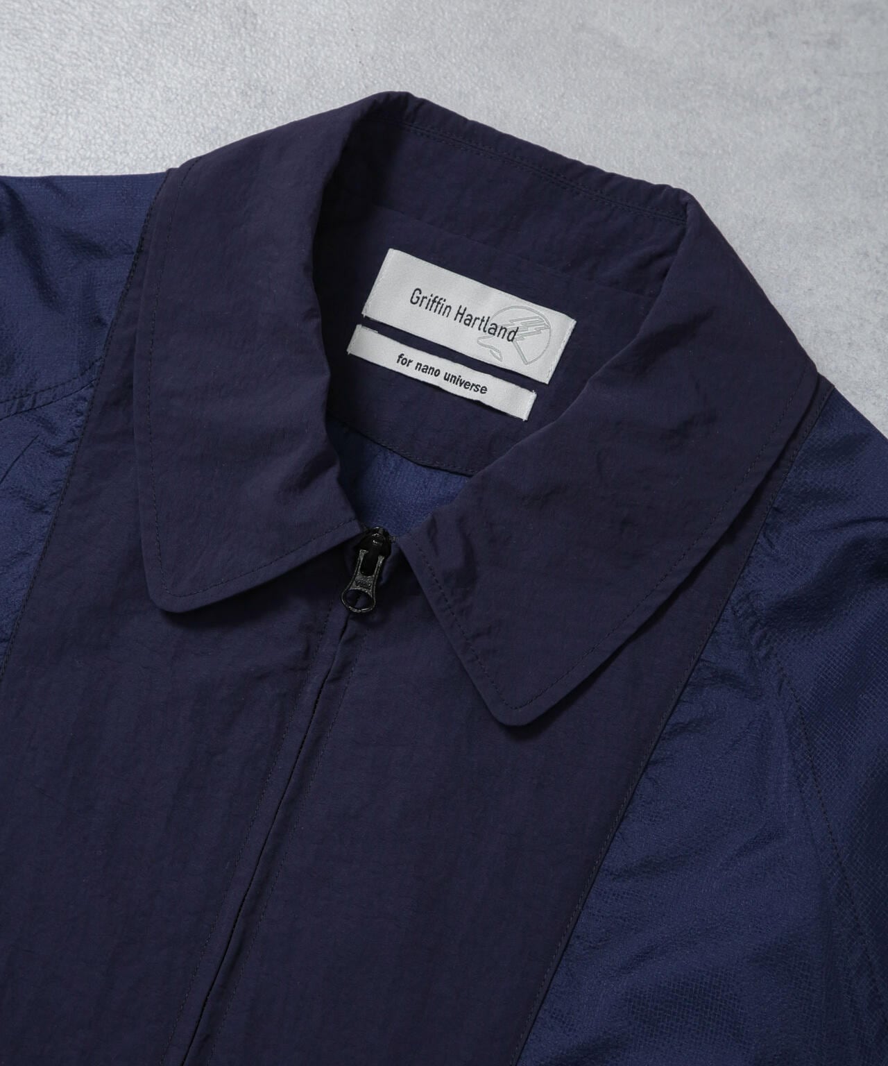 GriffinHartland」別注合繊切替ZIPブルゾン | NANO universe（ナノ
