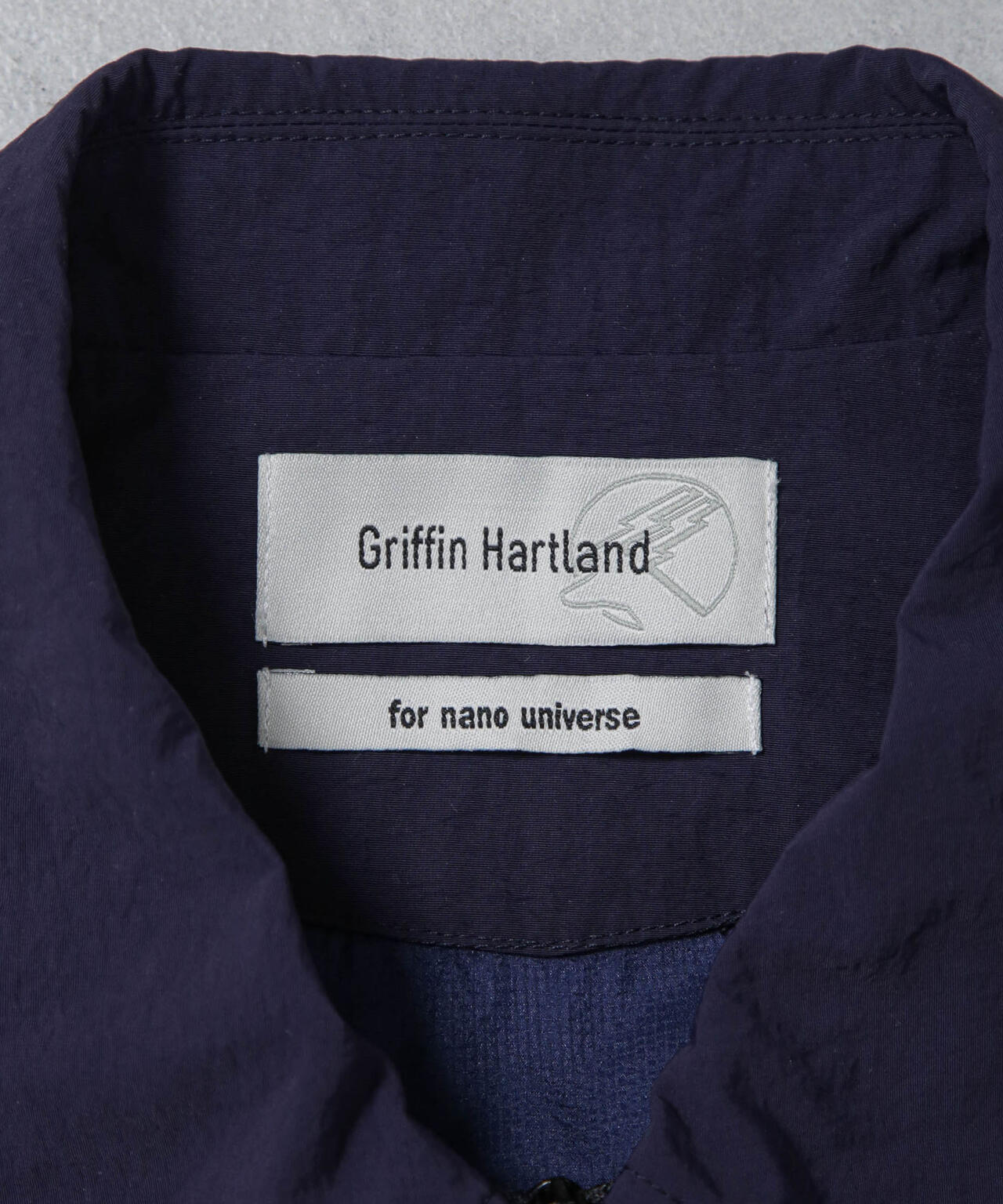 「GriffinHartland」別注合繊切替ZIPブルゾン