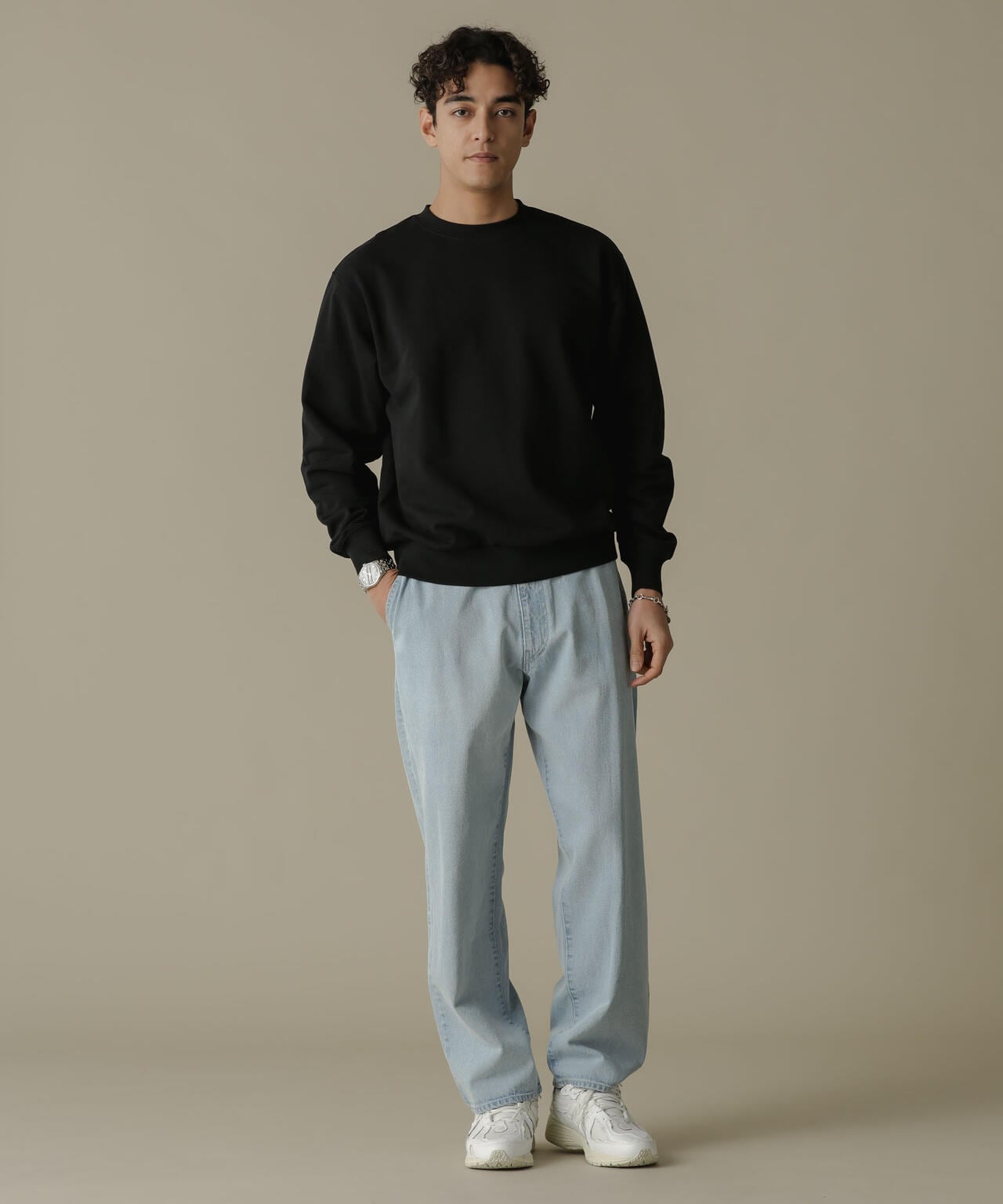 そな NJ/CLUB」HOMESTOCK SORONA裏毛クルーネックスウェット