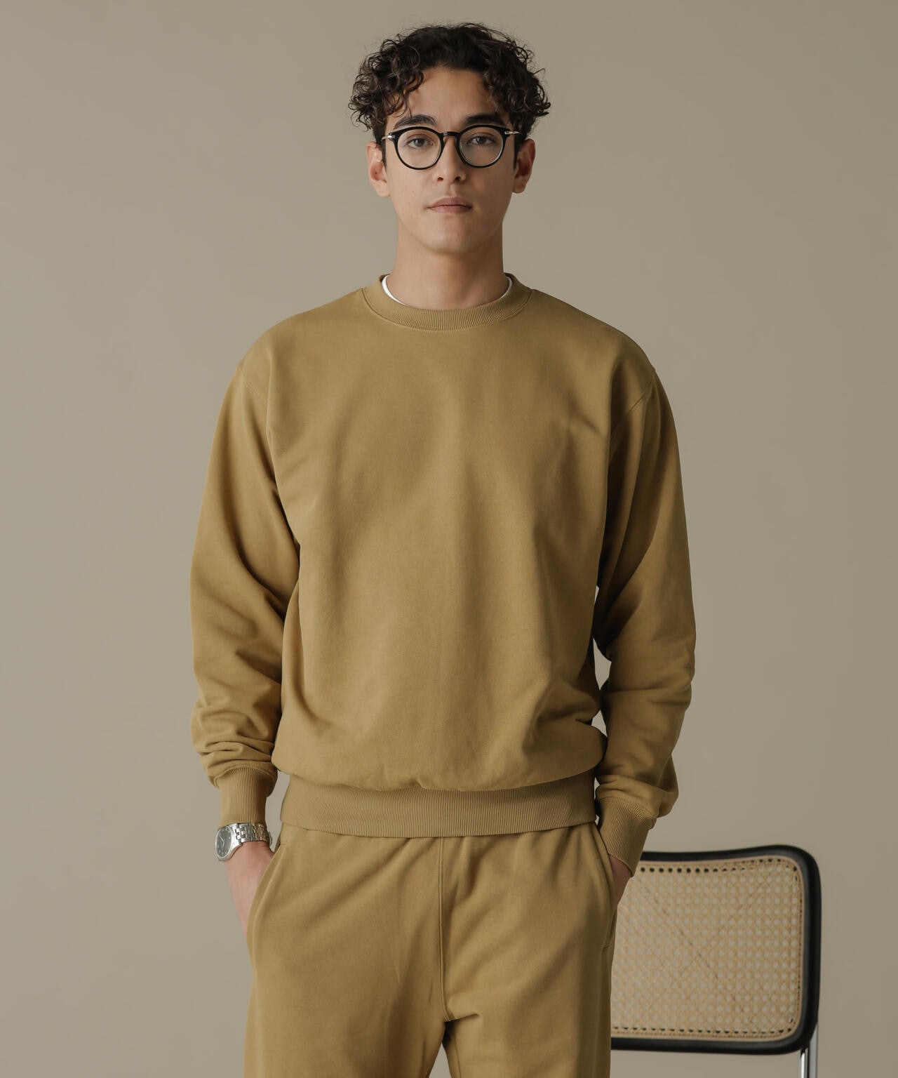 そな NJ/CLUB」HOMESTOCK SORONA裏毛クルーネックスウェット