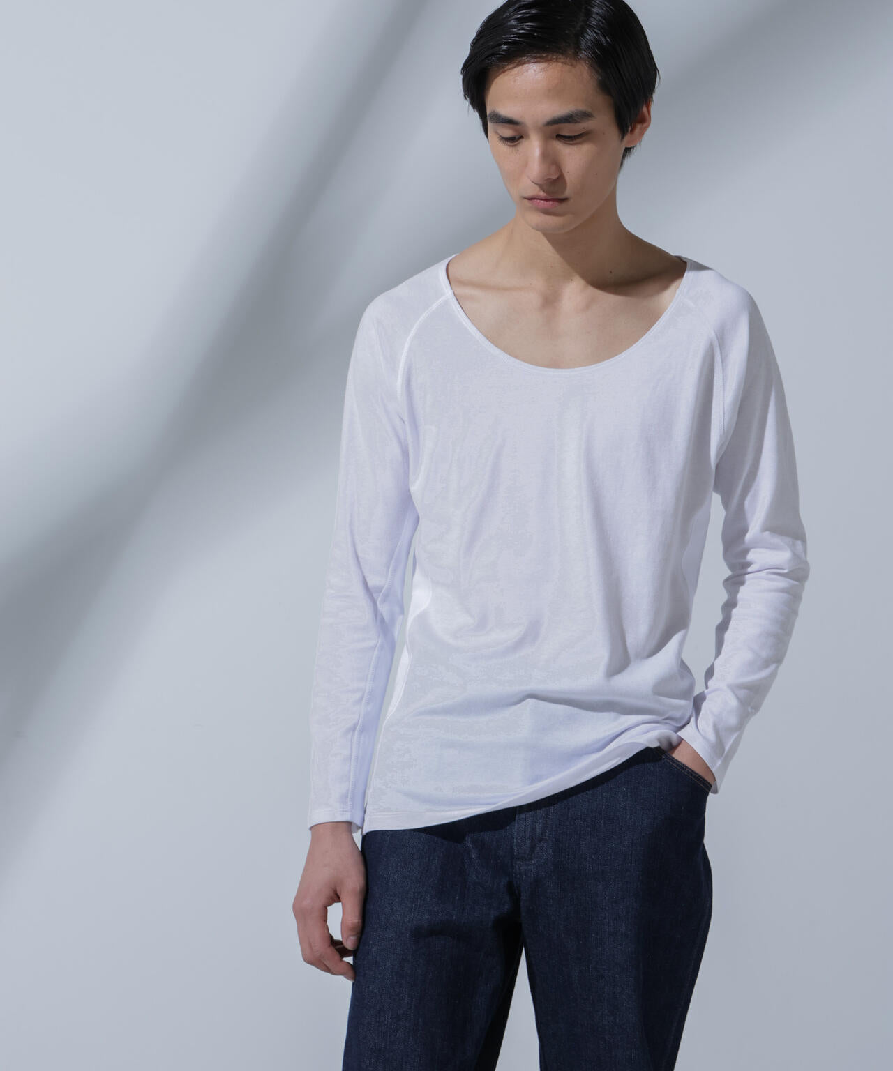 Anti Soaked(R)Plus インナーTシャツ 長袖 | NANO universe（ナノ