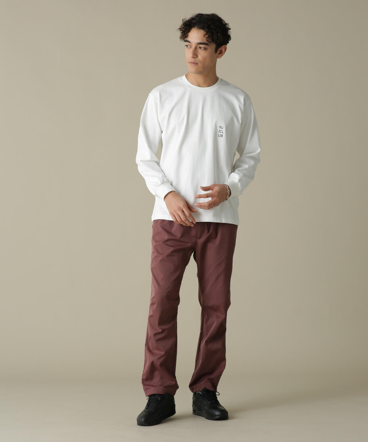 ｢NJ/CLUB｣PARKSTOCK ベーシックロングスリーブTシャツ