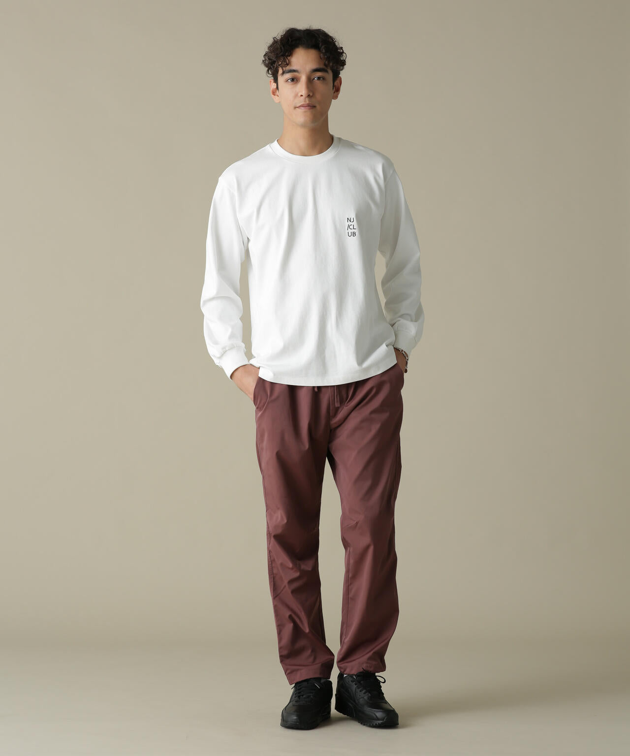 ｢NJ/CLUB｣PARKSTOCK ベーシックロングスリーブTシャツ