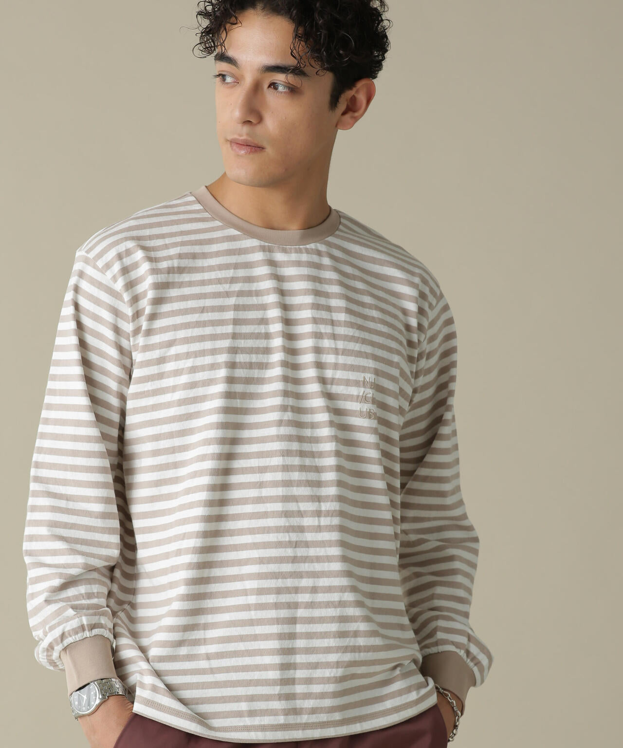 ｢NJ/CLUB｣PARKSTOCK ベーシックロングスリーブTシャツ