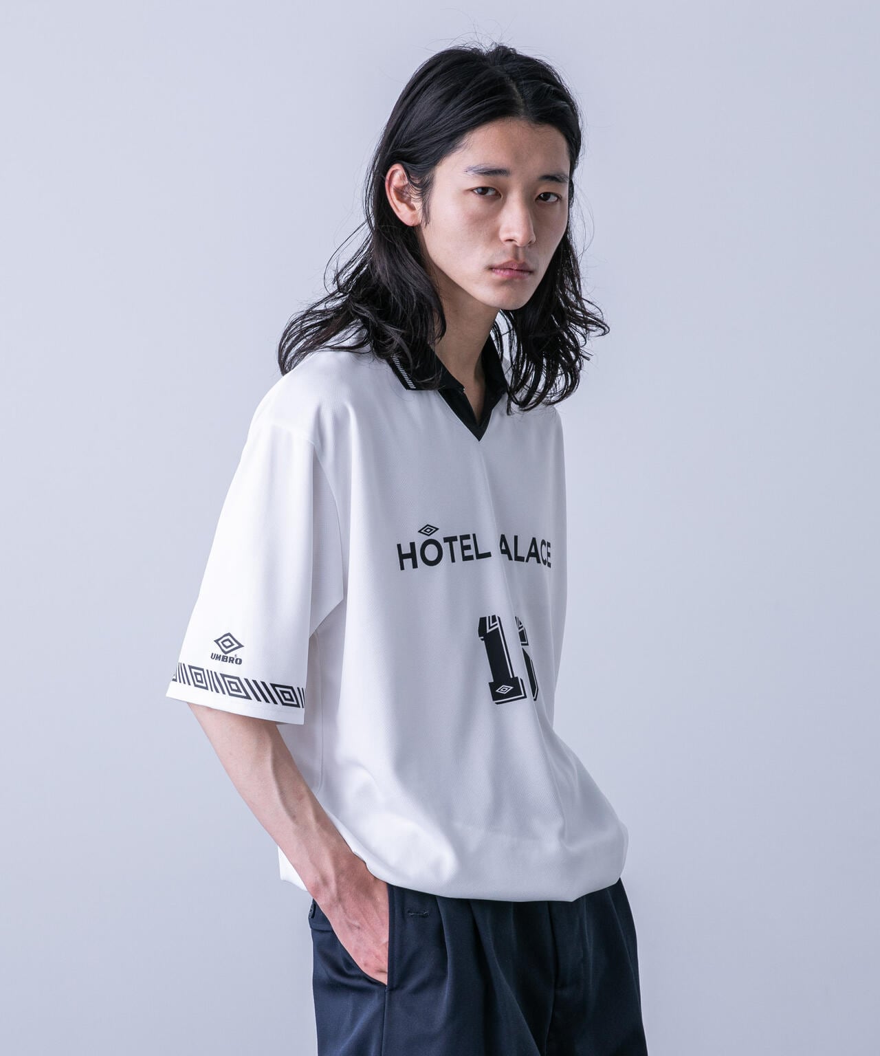 ウェア palace umbro HOTEL PALACE （オテルパラス）」UMBROゲームシャツ | NANO universe