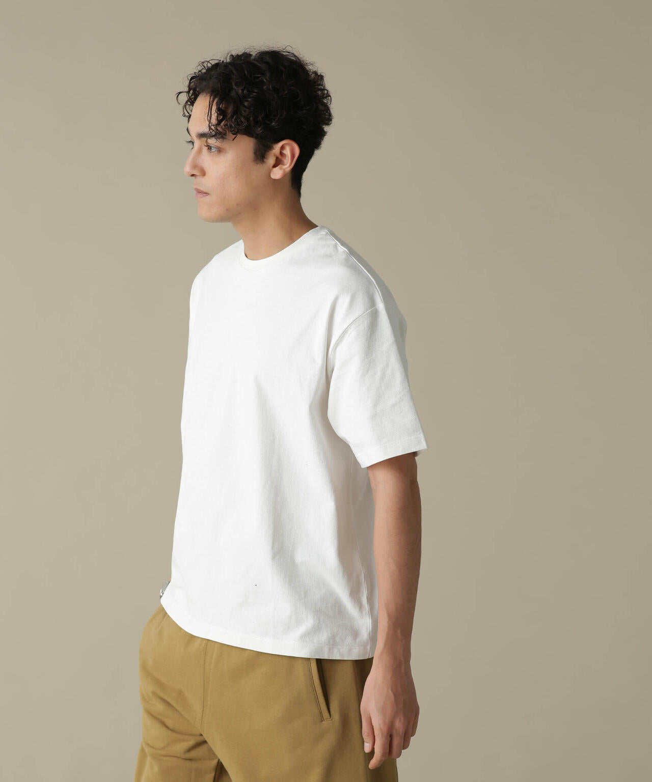 「NJ/CLUB」HOMESTOCK ガーメントダイコットンヘンプTシャツ