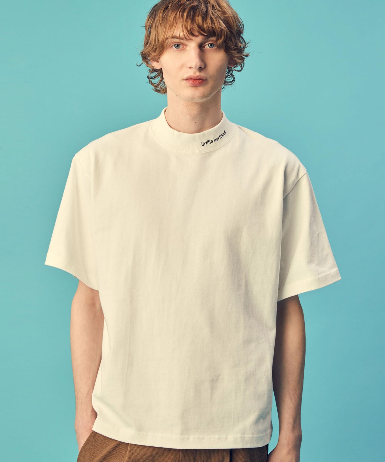 GriffinHartland」別注モックネックTシャツ | NANO universe（ナノ