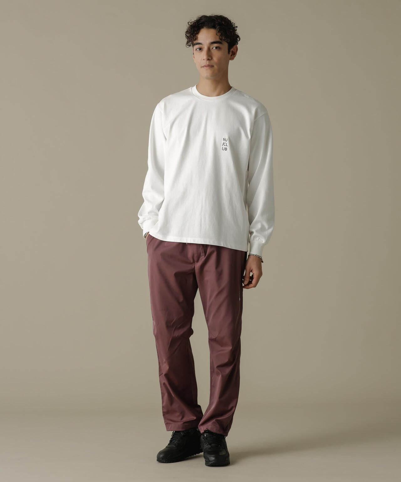 NJ/CLUB」PARKSTOCK ファンクションストレートパンツ | NANO universe