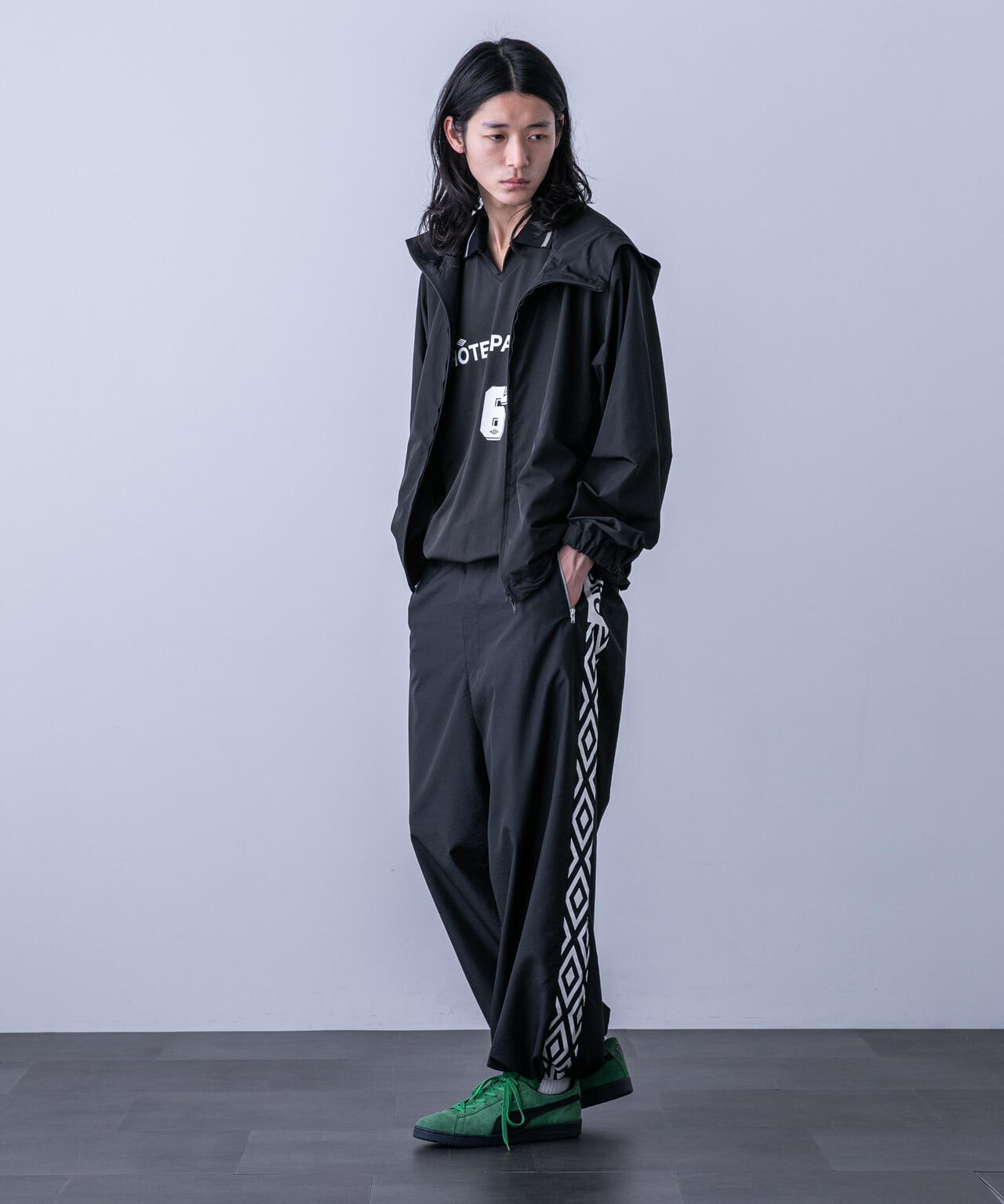 HOTEL PALACE（オテルパラス）」UMBROトラックパンツ | NANO universe