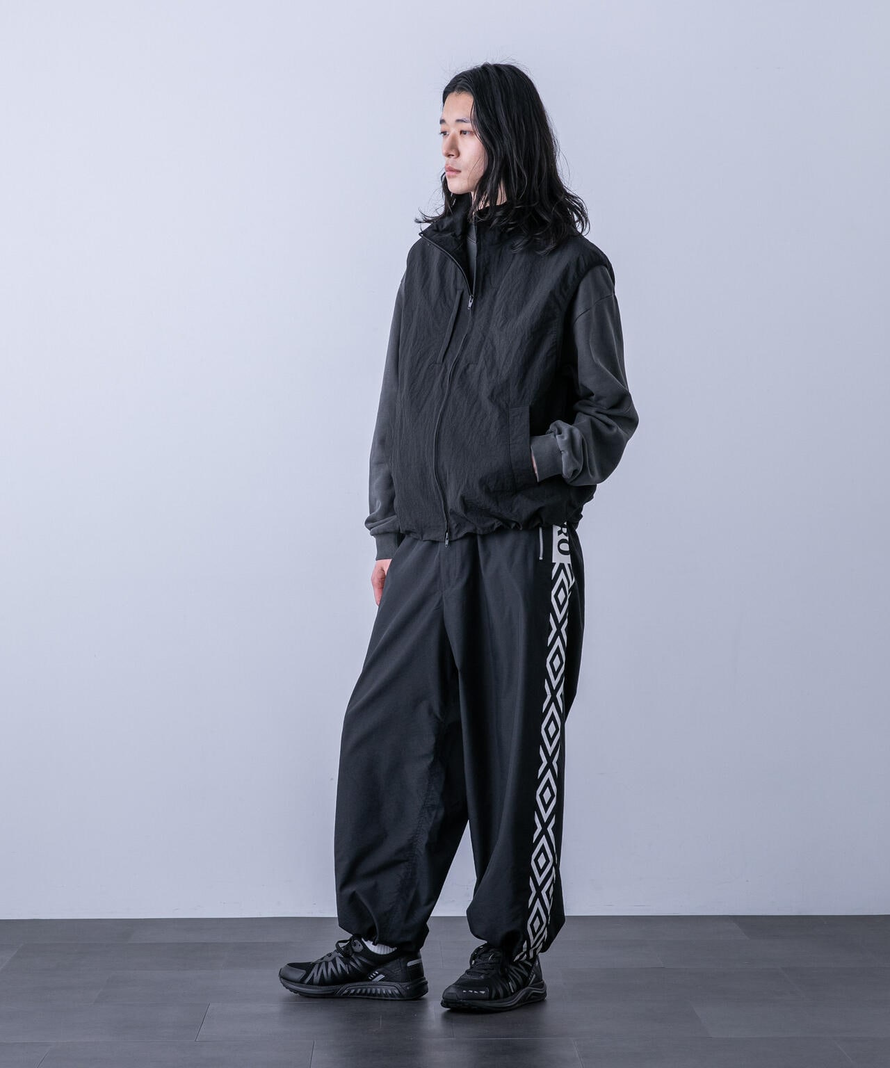 HOTEL PALACE（オテルパラス）」UMBROトラックパンツ | NANO universe