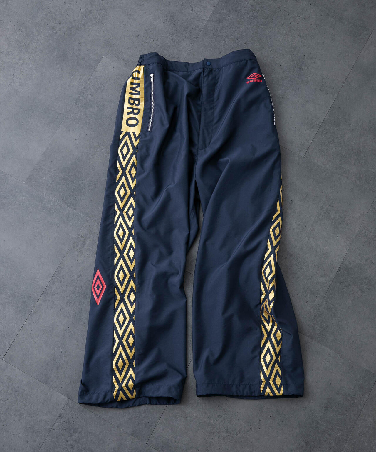 【新品未使用】HOTEL PALACE × UMBROトラックパンツS ネイビー PALACE UMBRO Track Pants 