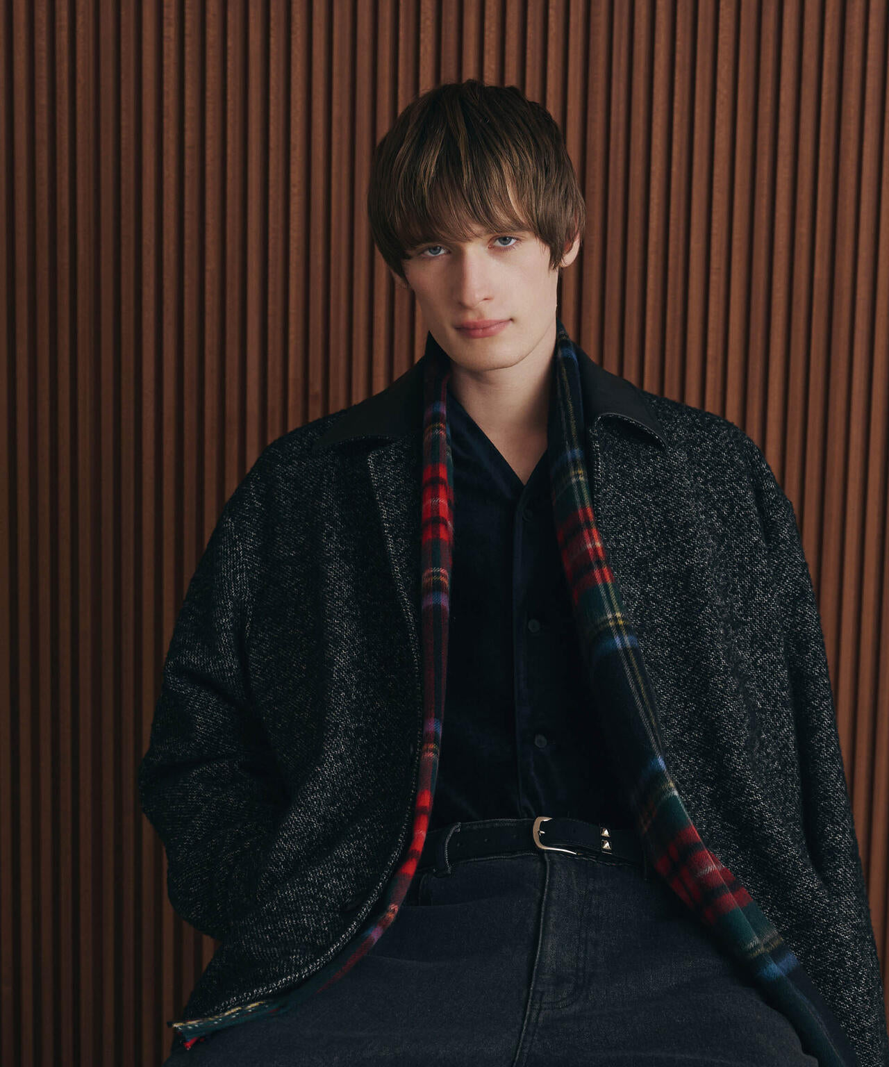 ループヤーンミックス バーンジャケット | NANO universe（ナノ