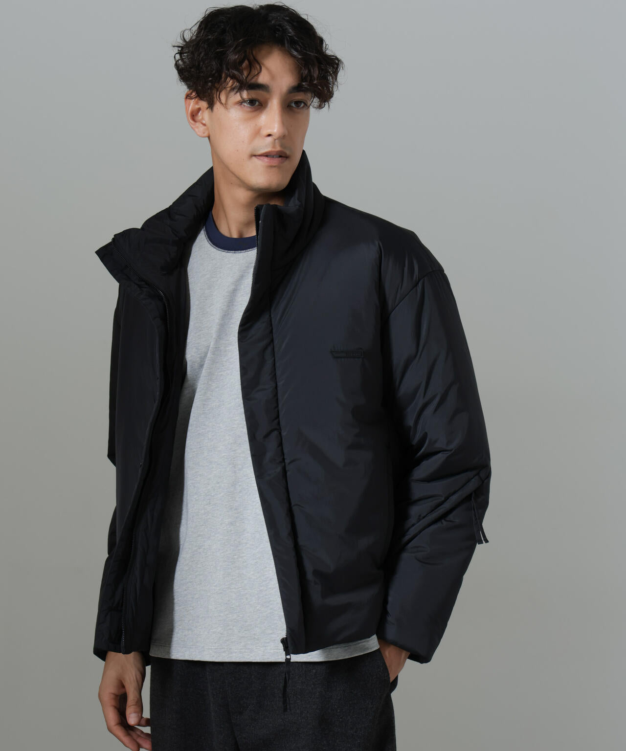 新品　中綿ブルゾン NJ/CLUB｣PARKSTOCK 中綿ブルゾン | NANO universe（ナノ・ユニバース