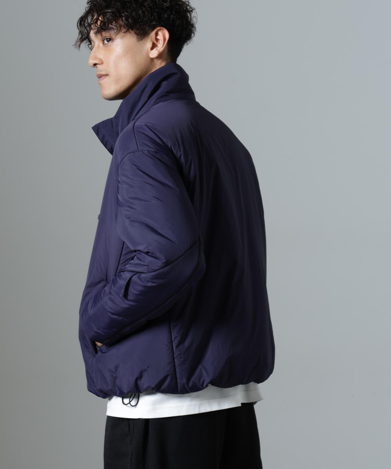 NJ/CLUB｣PARKSTOCK 中綿ブルゾン | NANO universe（ナノ・ユニバース