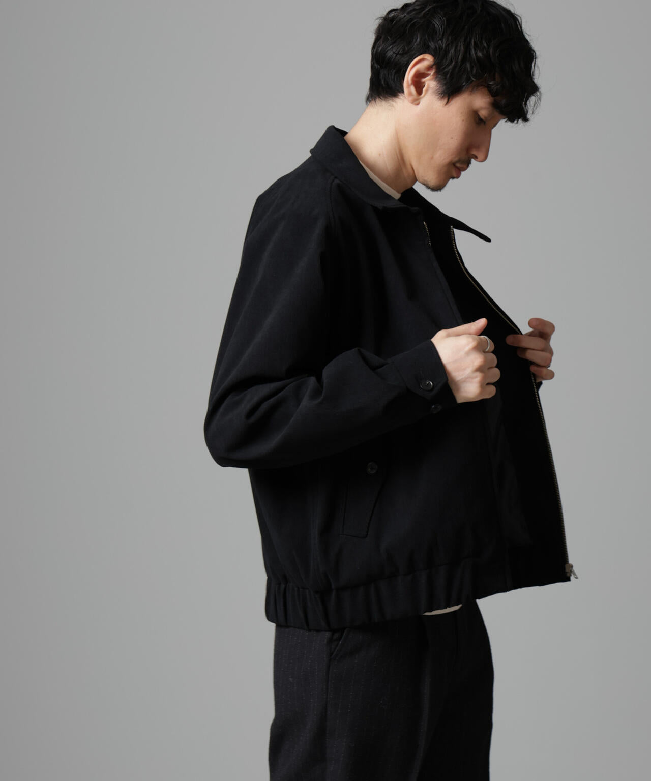 TH90CREW コーデュロイジャケット CLASSICO TAPERED】【秋冬】2釦ジャケット/ネイビー×コーデュロイ/4S