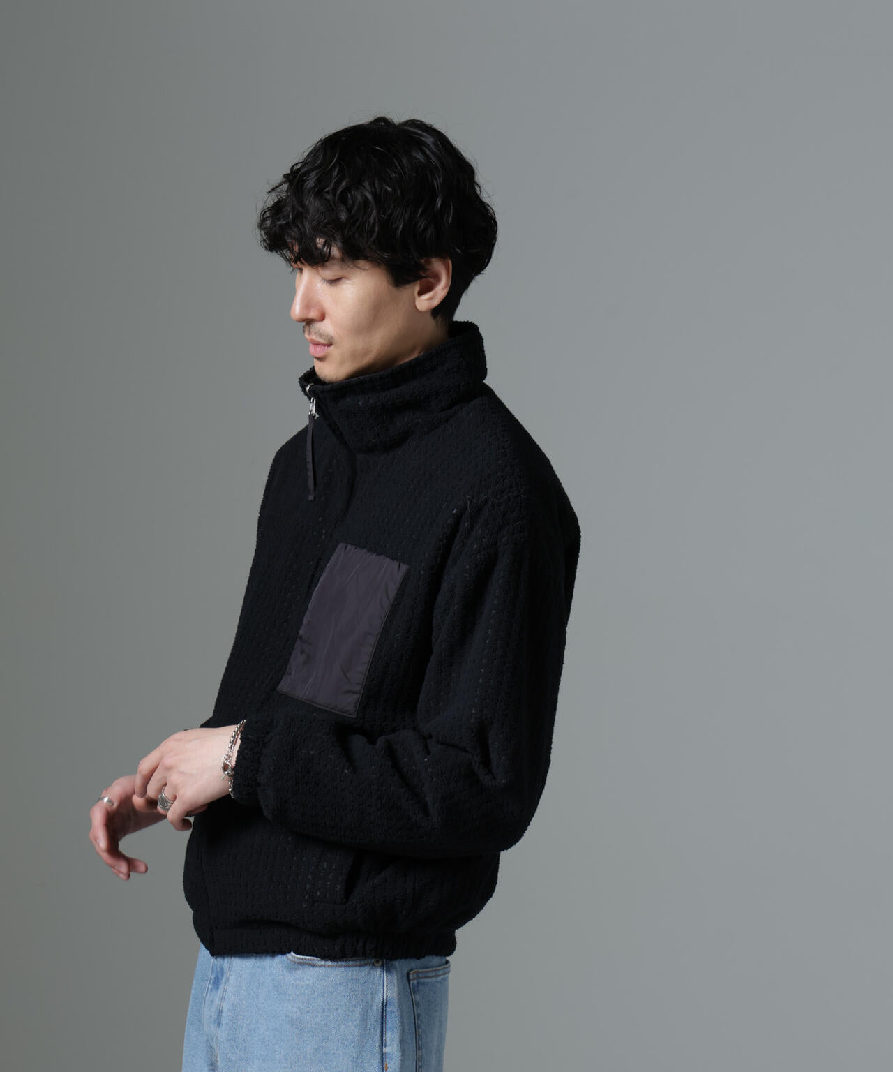 MC｣coveross(R)TECH WARM リバーシブル スタンドブルゾン | NANO