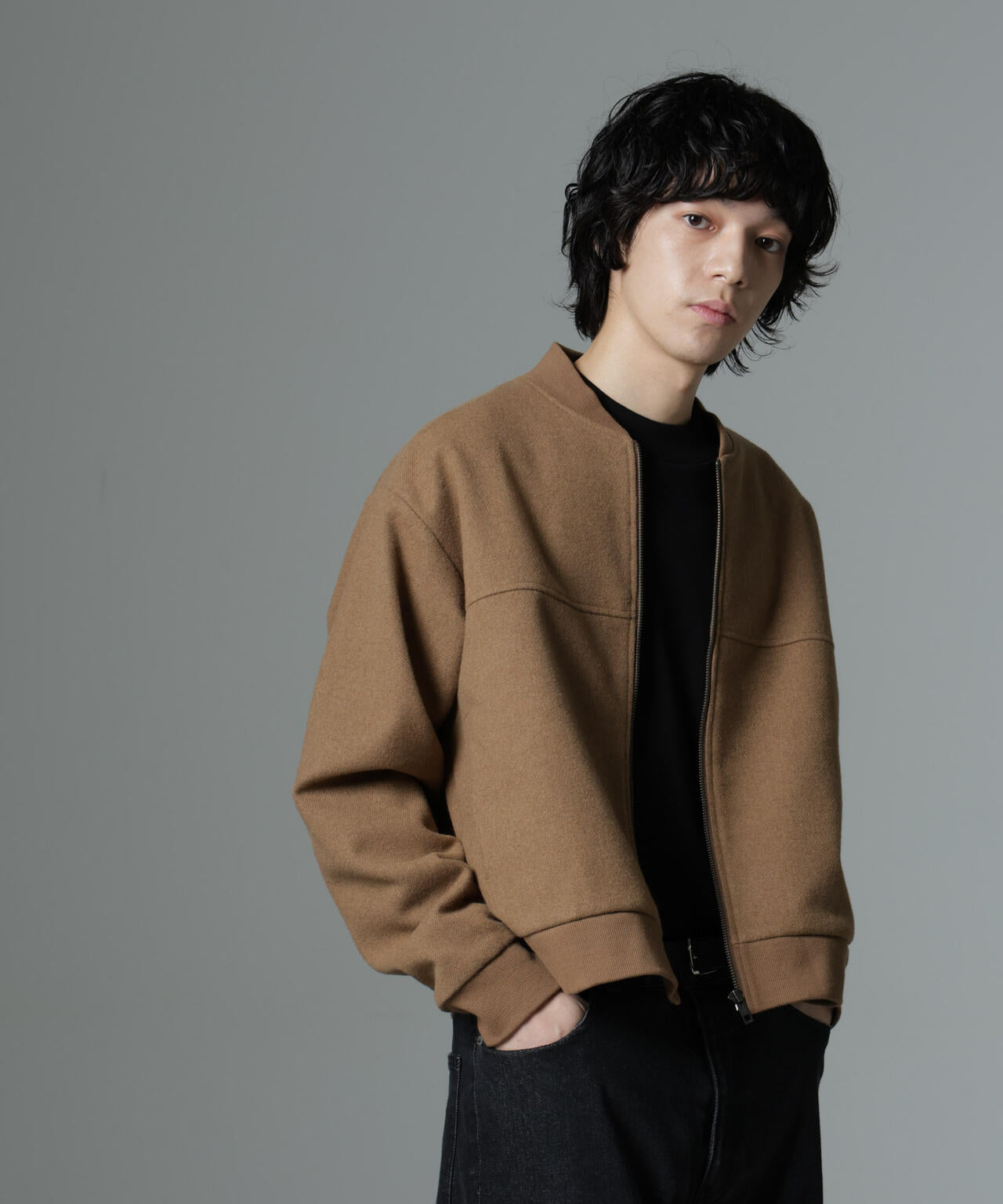 「NJ/CLUB」 メルトンカルゼブルゾン
