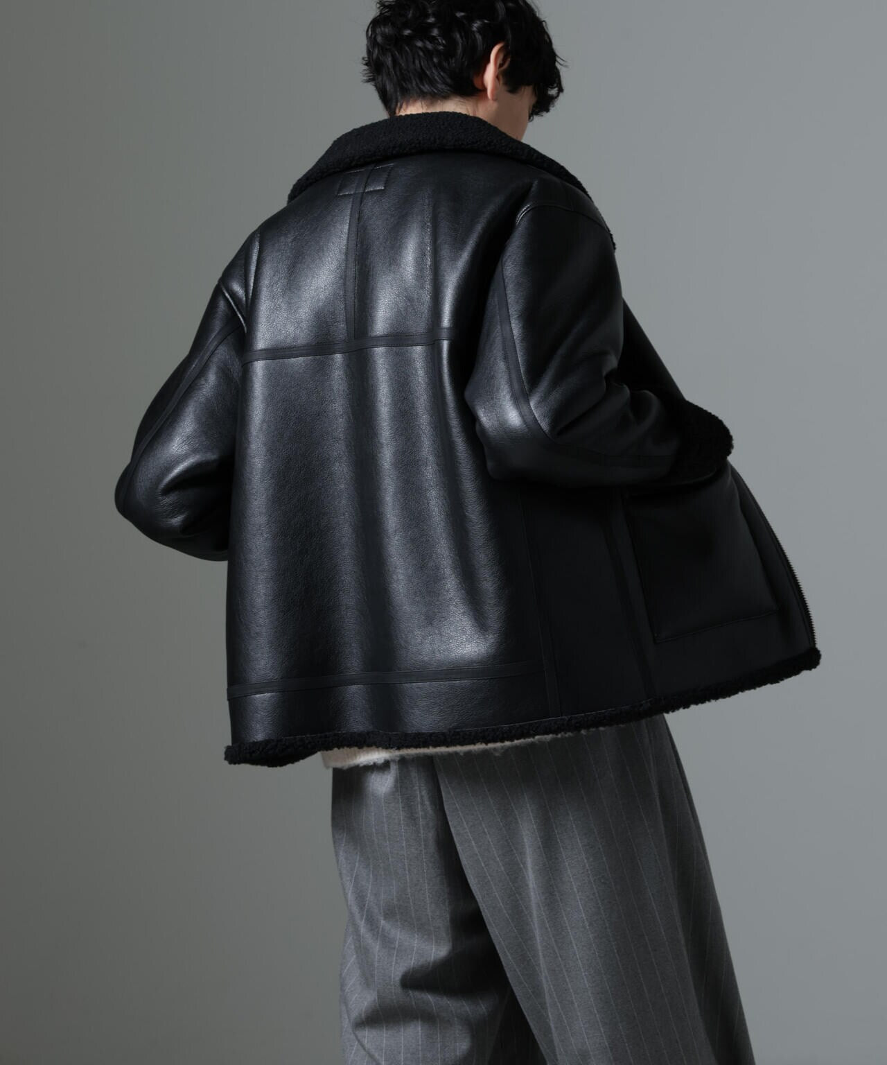 Bｰ3ボアブルゾン | NANO universe（ナノ・ユニバース） ｜【公式】通販