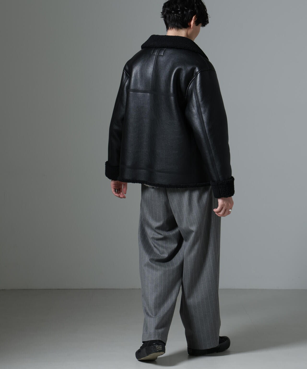 Bｰ3ボアブルゾン | NANO universe（ナノ・ユニバース） ｜【公式