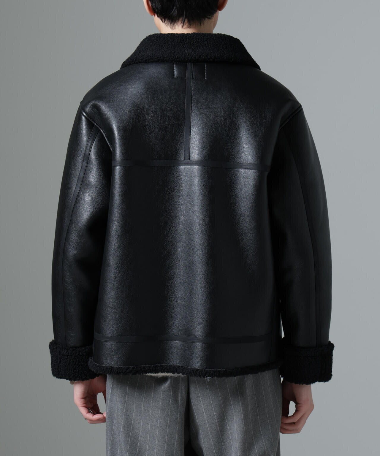 Bｰ3ボアブルゾン | NANO universe（ナノ・ユニバース） ｜【公式】通販