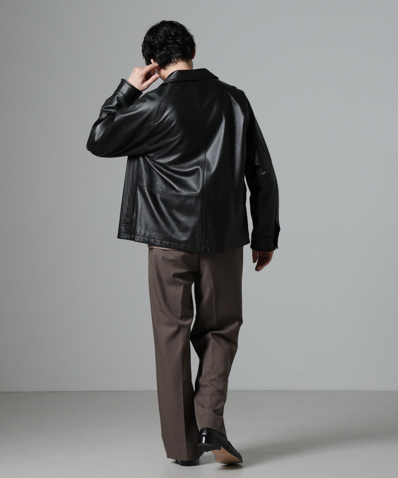 ライトラムナッパオープンカラージャケット | NANO universe（ナノ