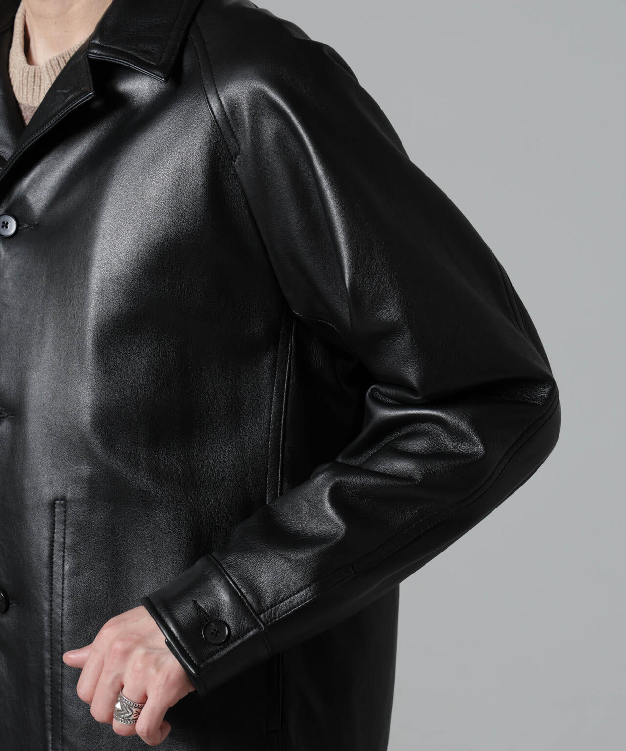 ライトラムナッパオープンカラージャケット | NANO universe（ナノ