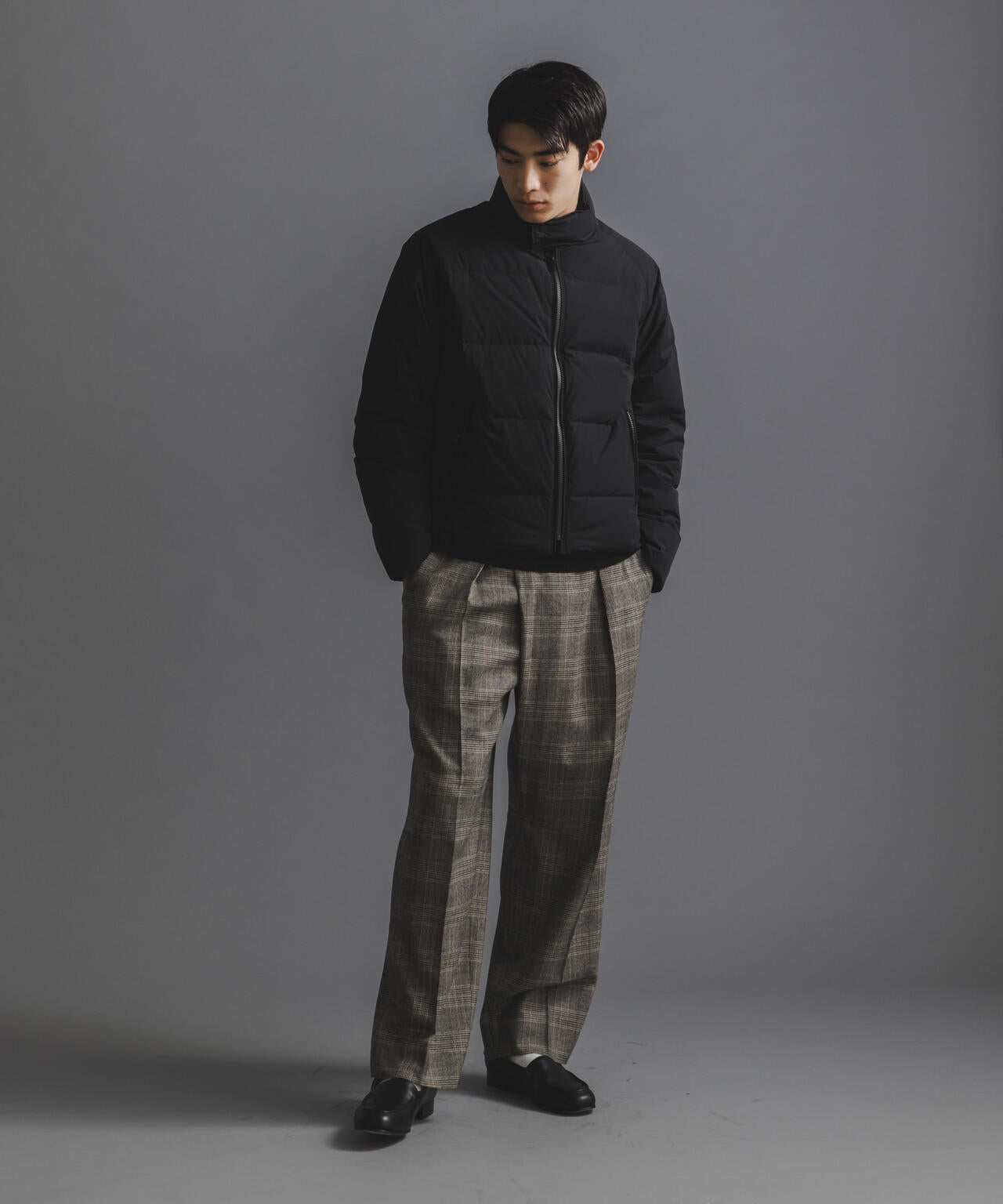 西川ダウン(R)」スポーティースタンドダウン | NANO universe（ナノ